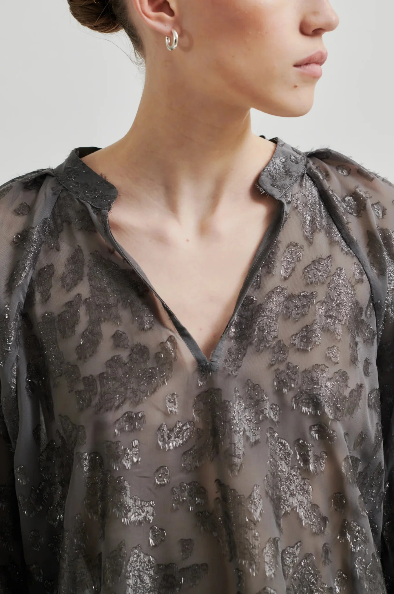 Carisa Blouse Iron Gate - Image 8