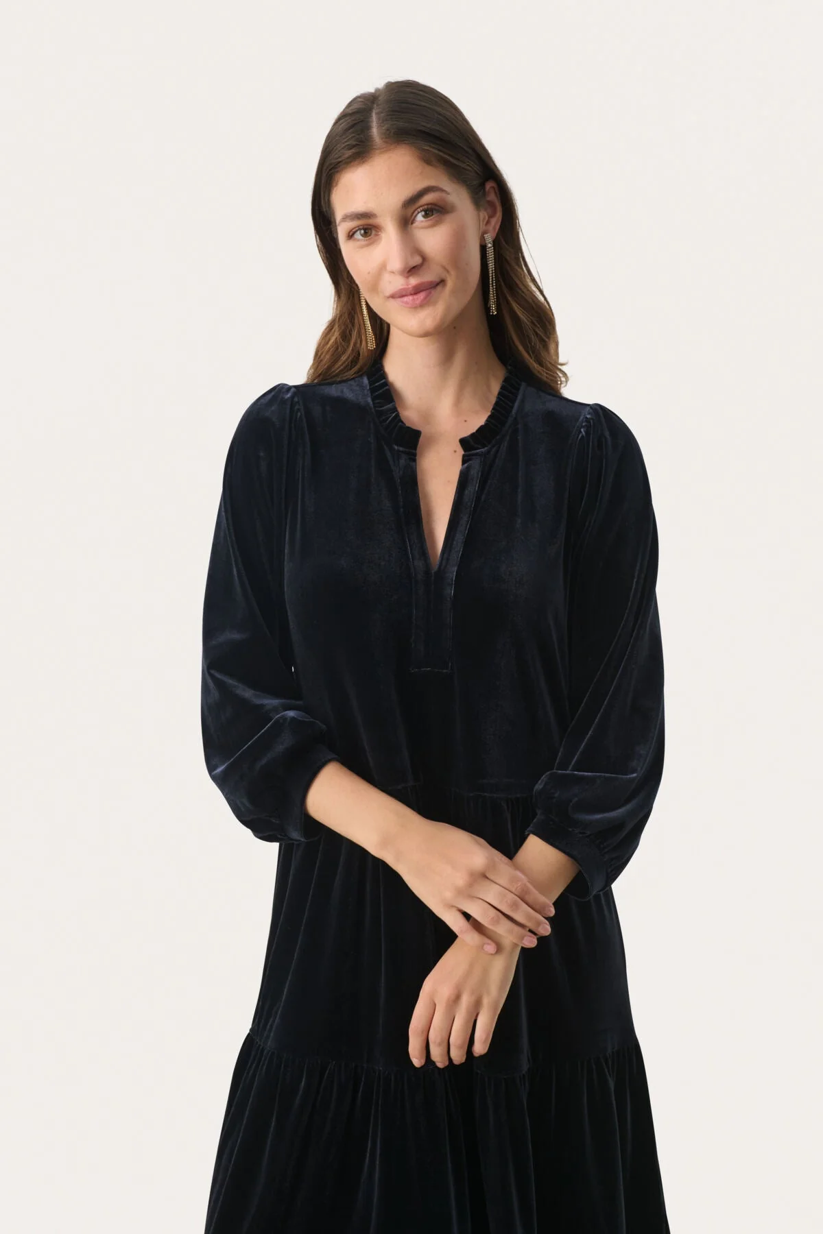 Viggasapw Dress Dark Navy - Image 9