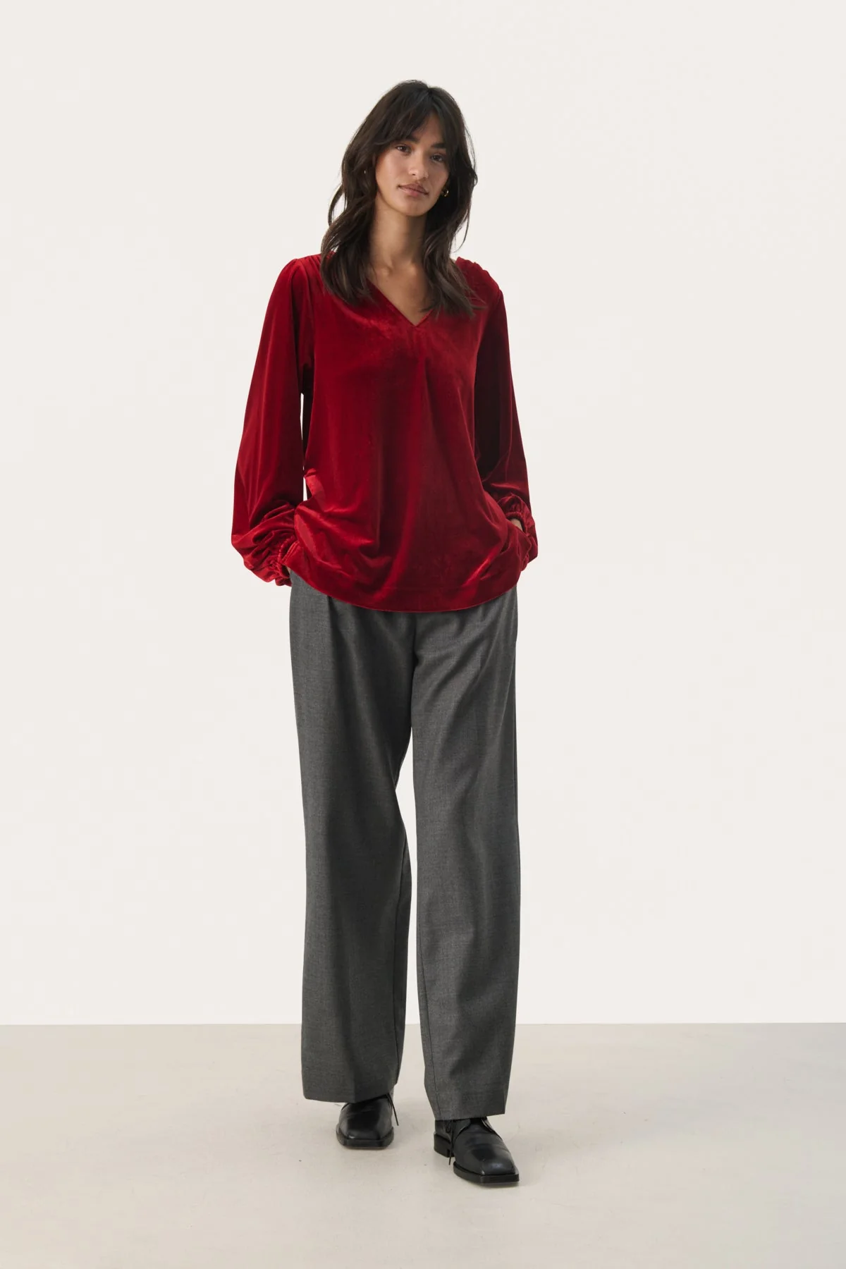 Madispw Blouse Rhythmic Red - Image 7