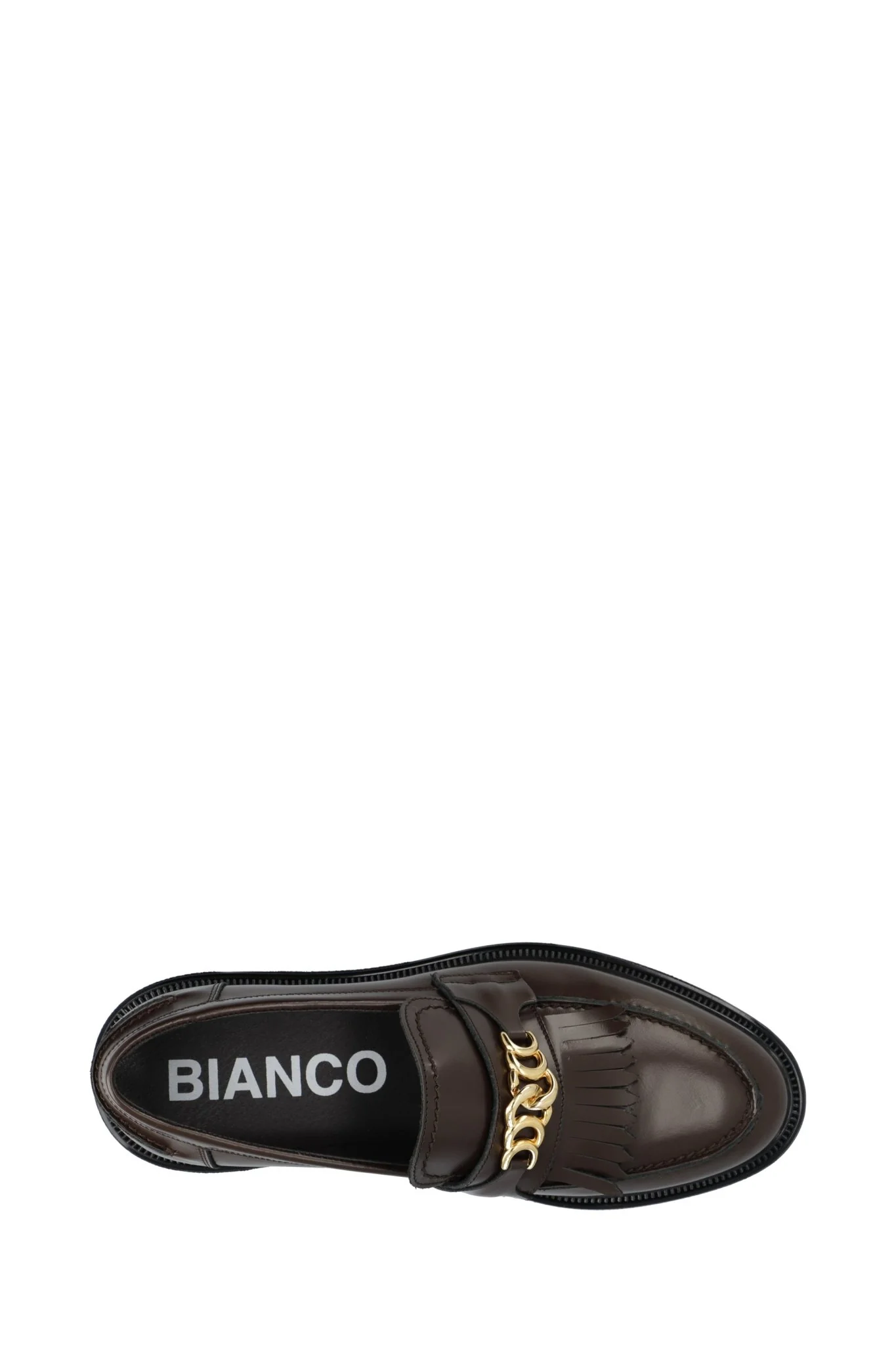 Biaadda Fringe Chain Loafer Polido Dark Brown - Image 5