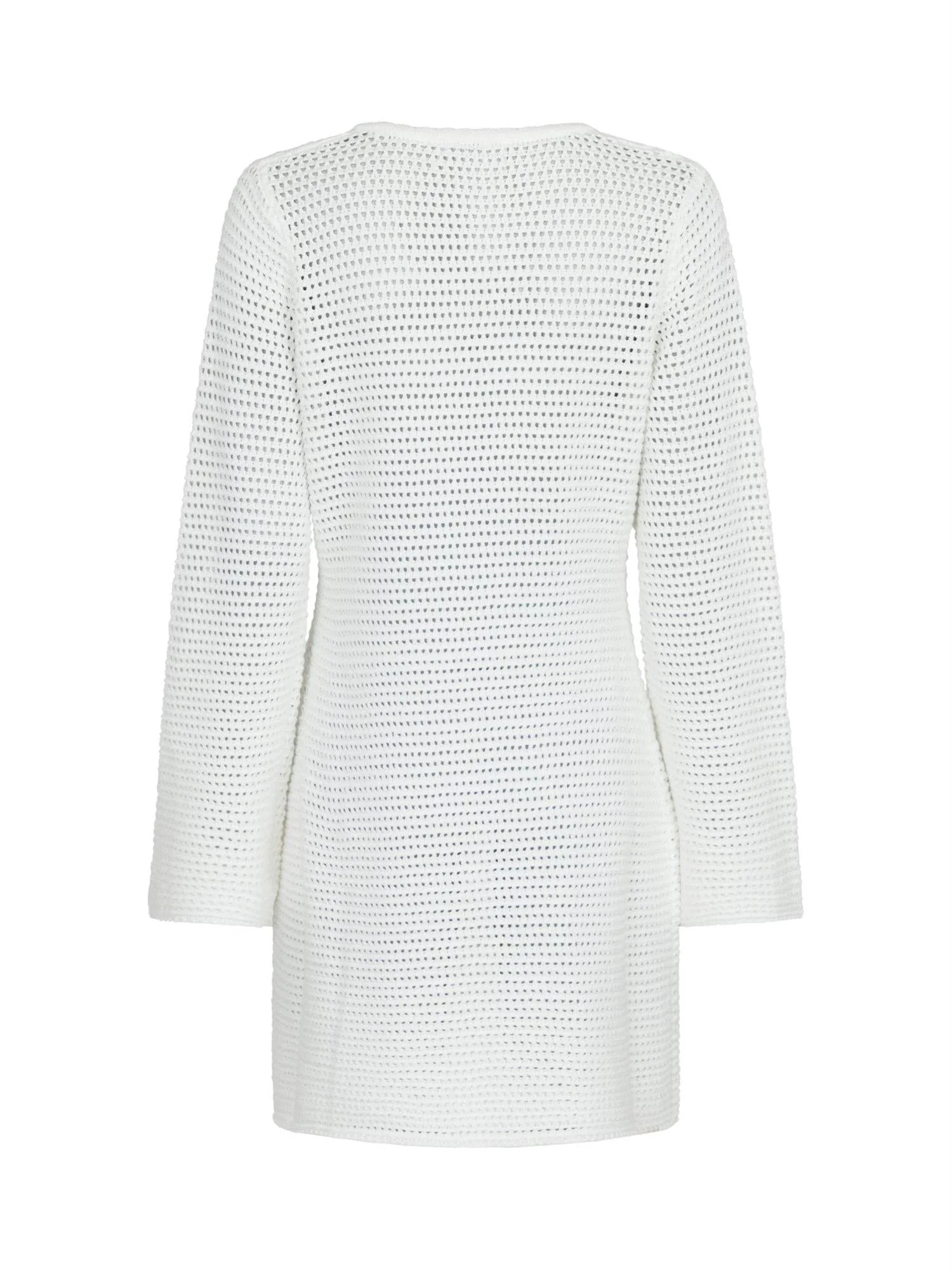 Jeanett Crochet Dress Off White - Image 6