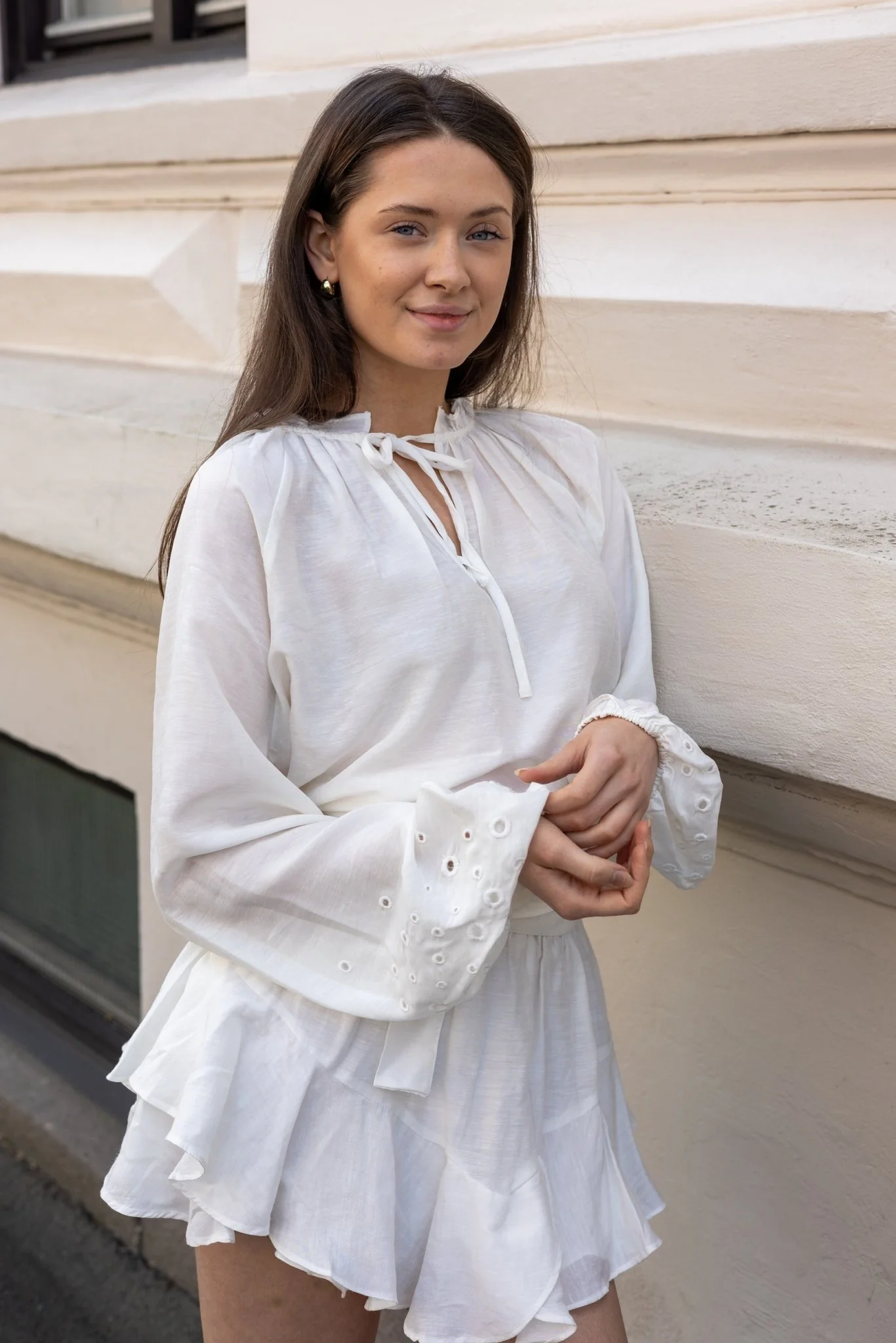 Breezy Blouse White