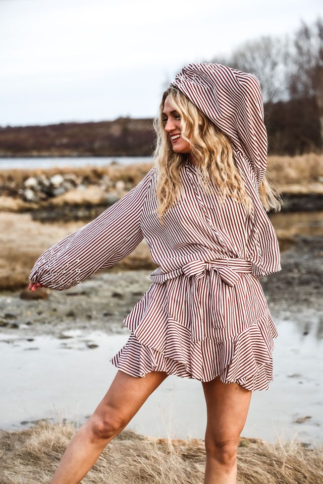 Breezy Blouse Rusty Stripe - Image 4
