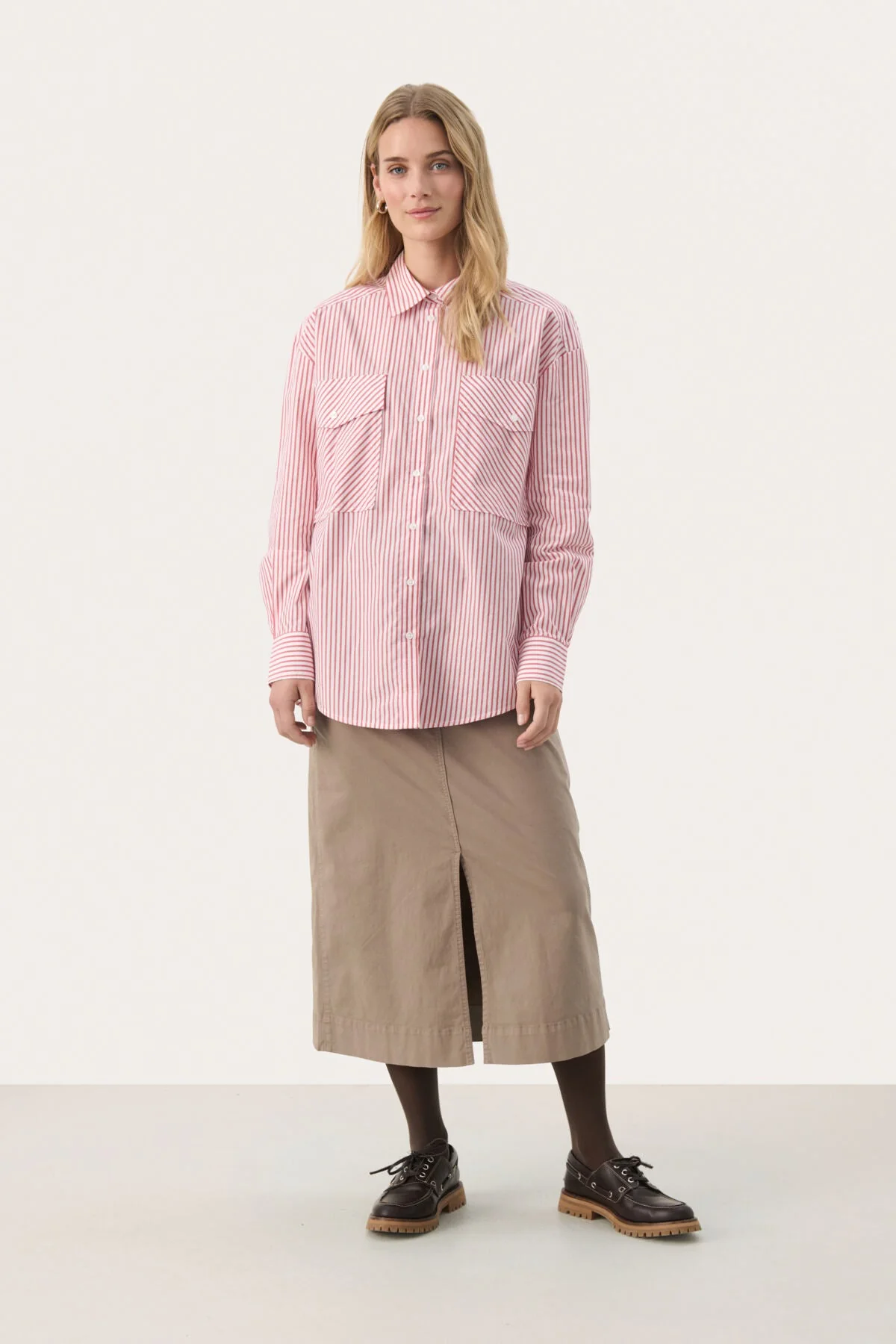 Parinazpw Shirt Mars Red Stripe - Image 5