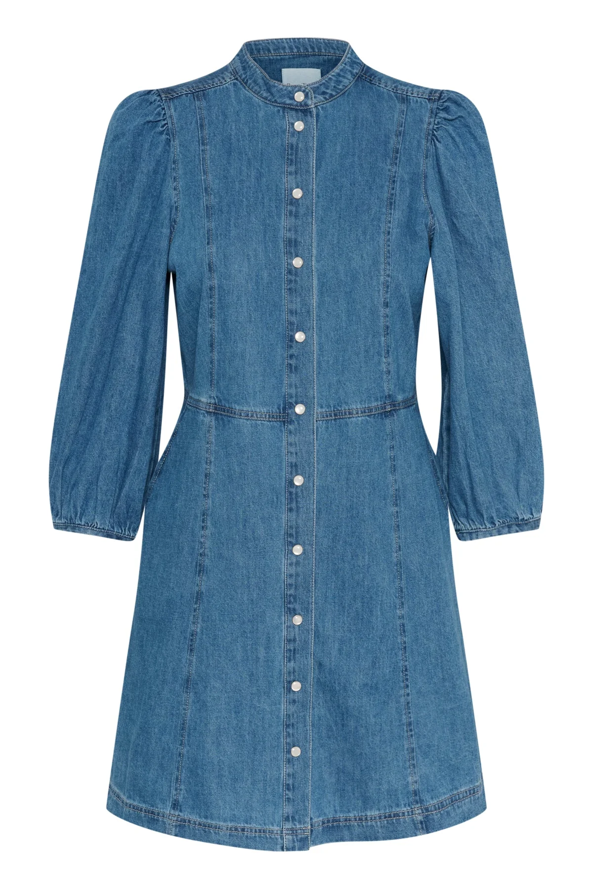 Polla Dress Medium Blue Denim