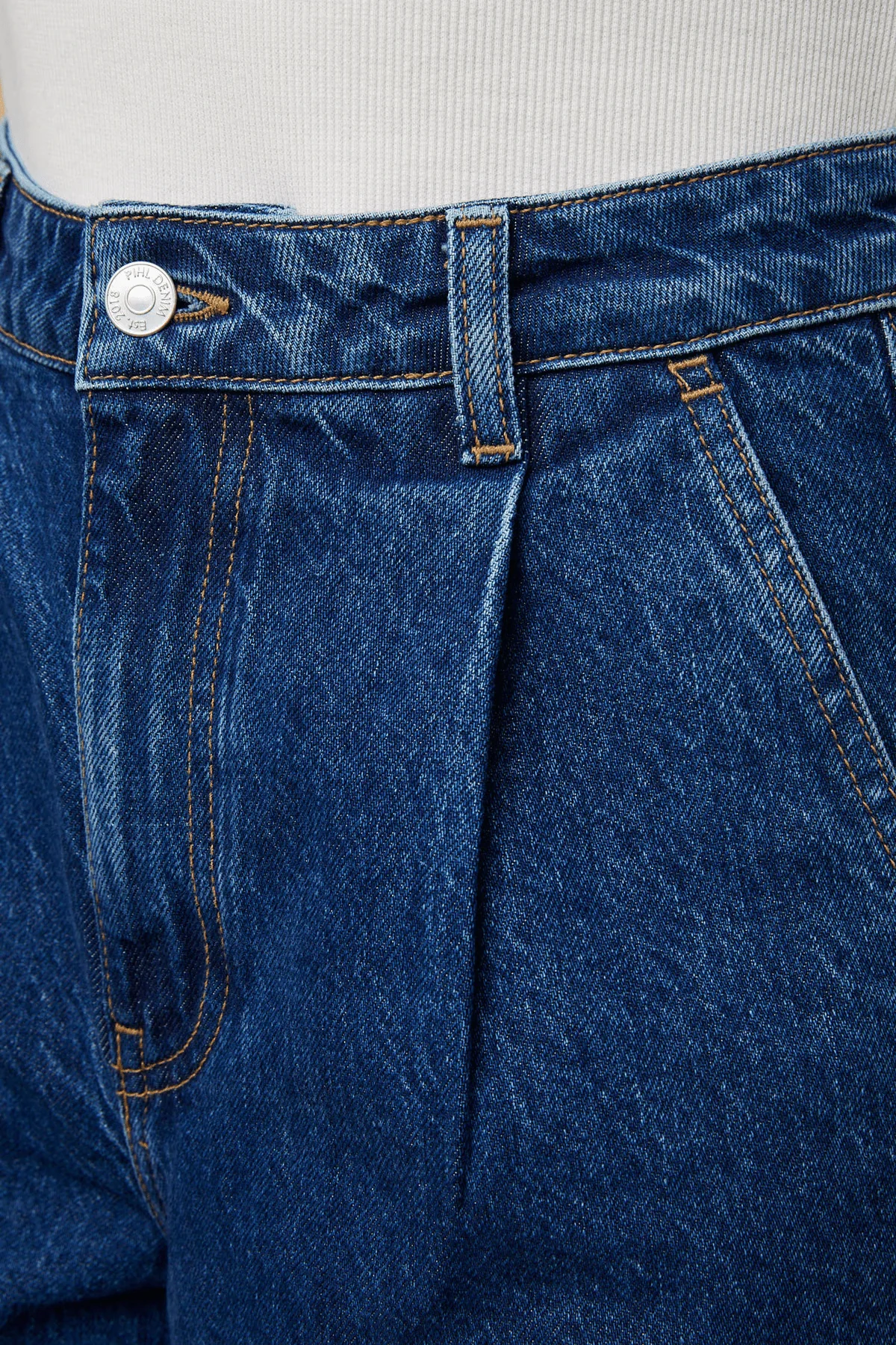 Joshua Jeans Washed Dark Blue - Image 5