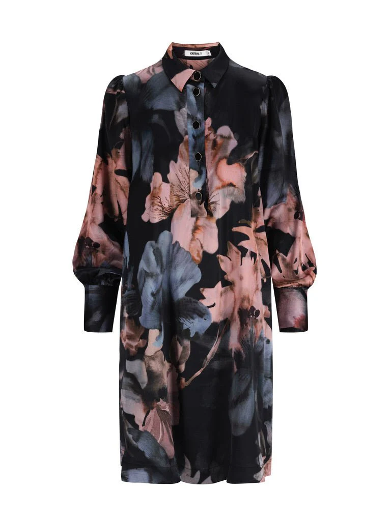 Savoy Diana Dress Black
