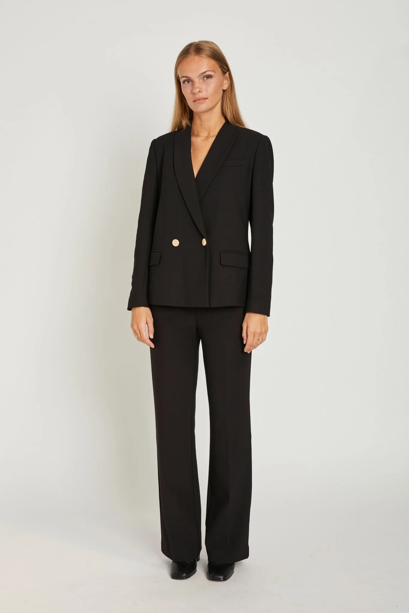Olana Wide Pants Black - Image 2