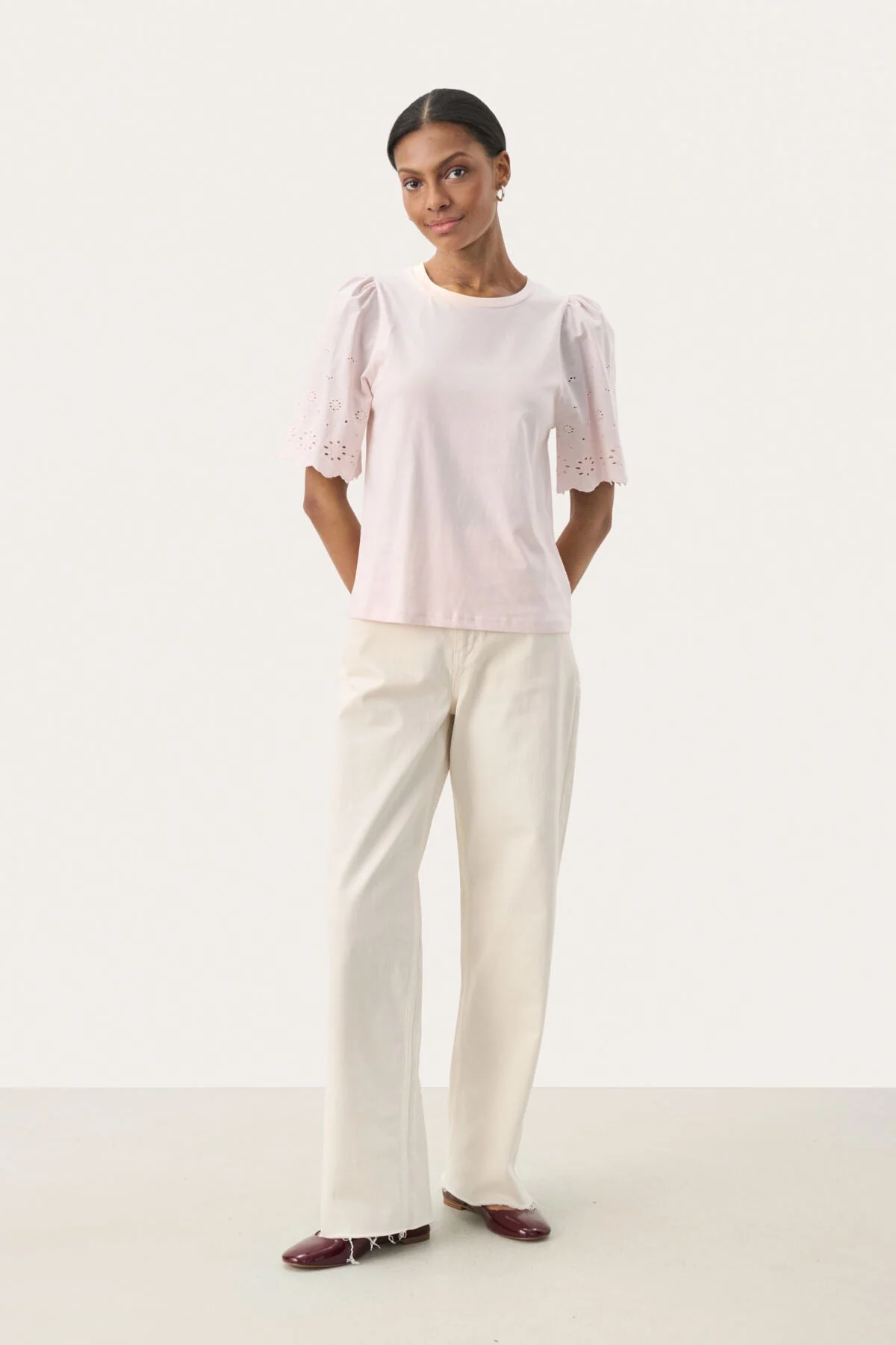 Nahluapw T-Shirt Mauve Chalk - Image 8