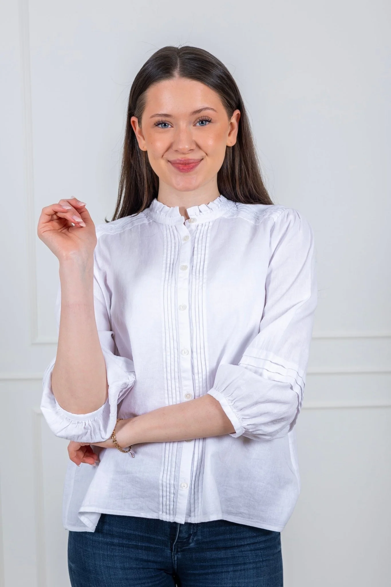 Nastja Shirt Bright White - Image 4
