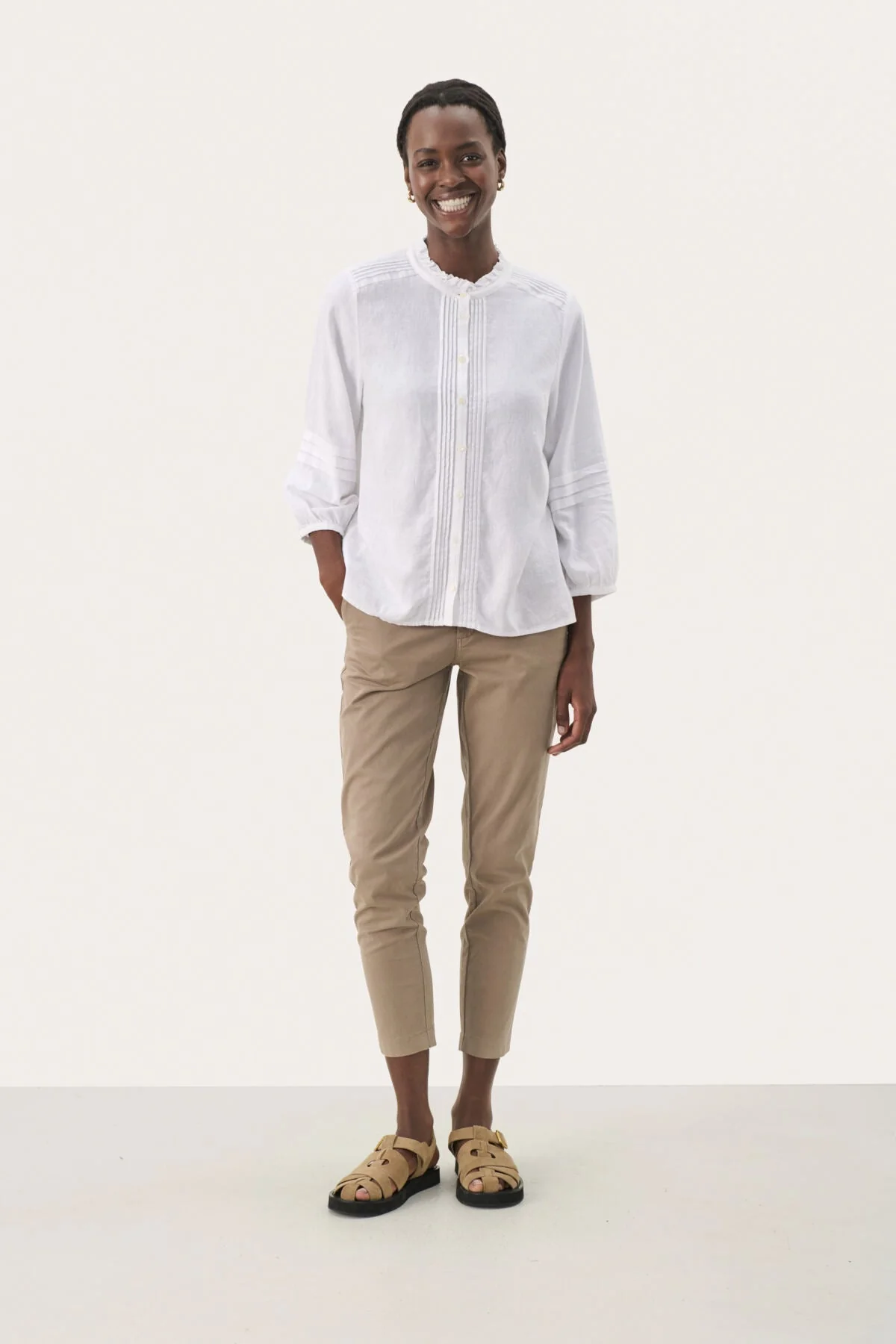 Nastja Shirt Bright White - Image 8