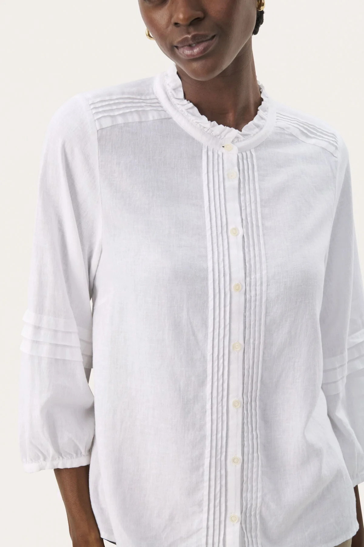 Nastja Shirt Bright White - Image 9