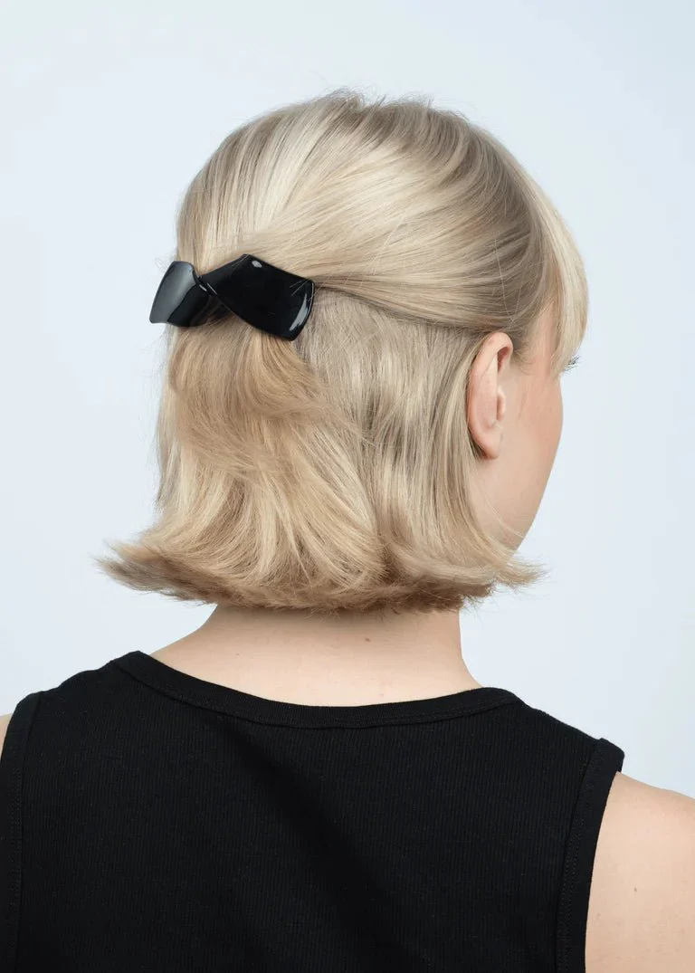 Classic Knot Clip Black - Image 2