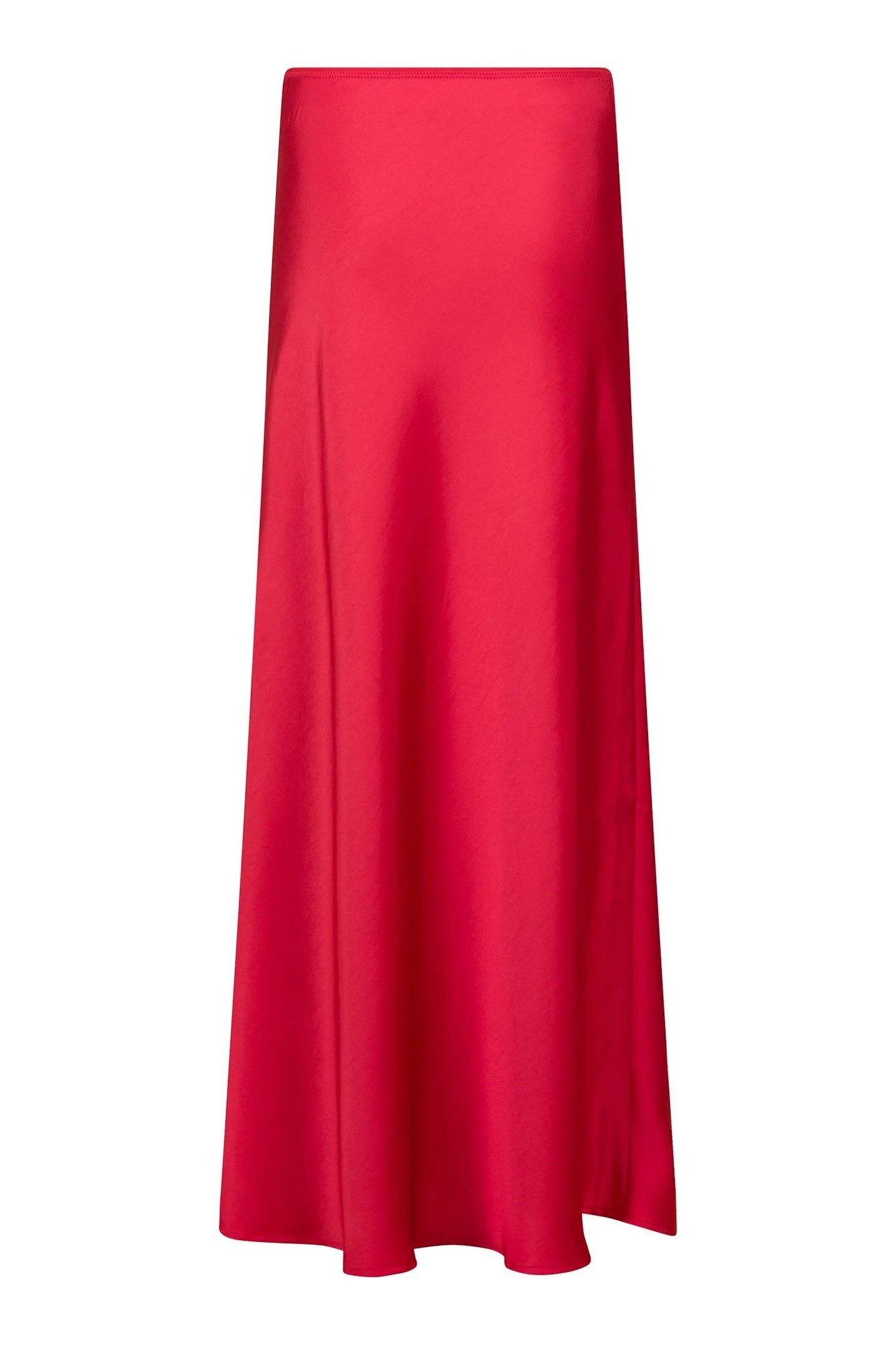 Vicky Heavy Sateen Skirt Red - Image 12