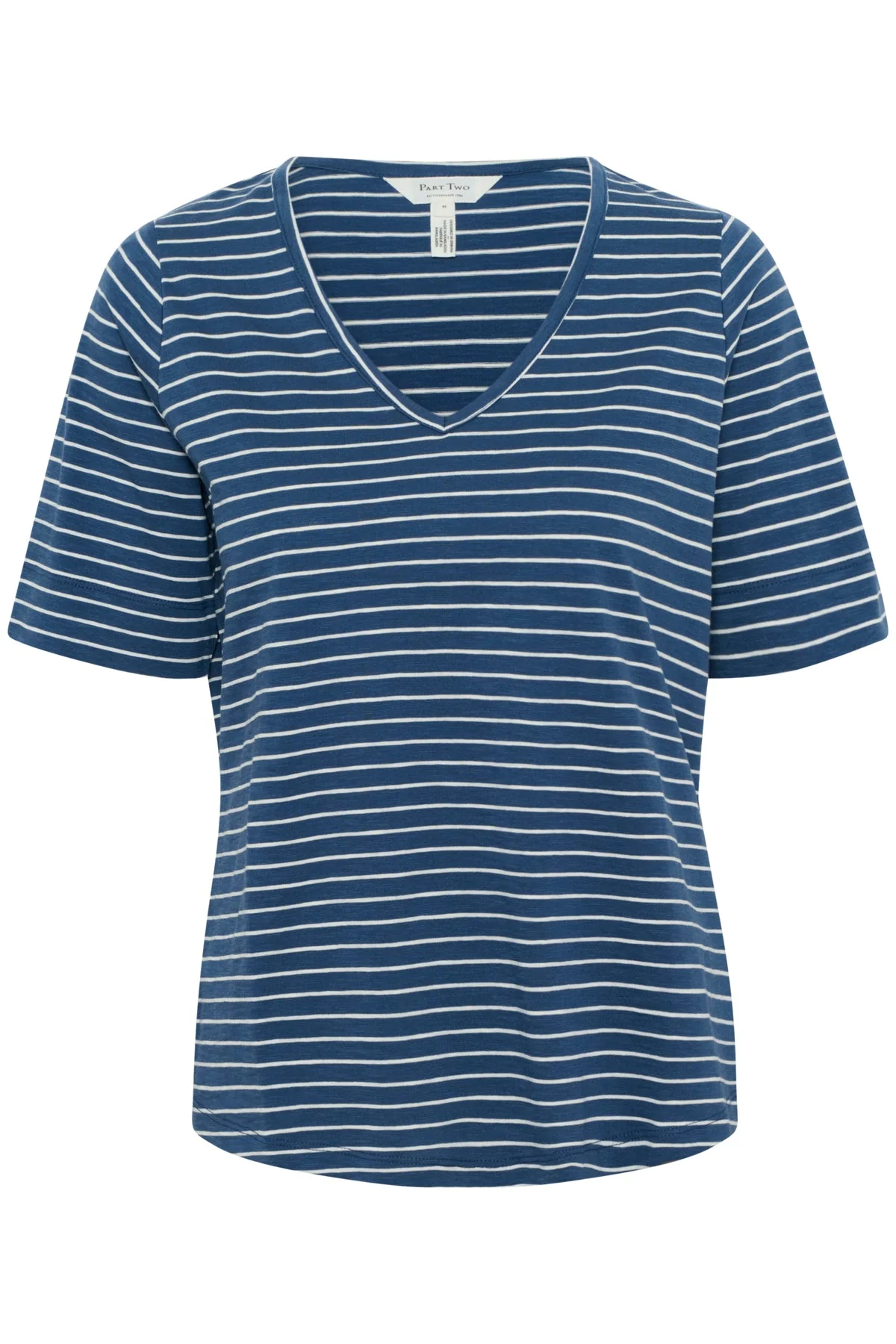 Curliapw T-Shirt Oceana Eggnog Stripe