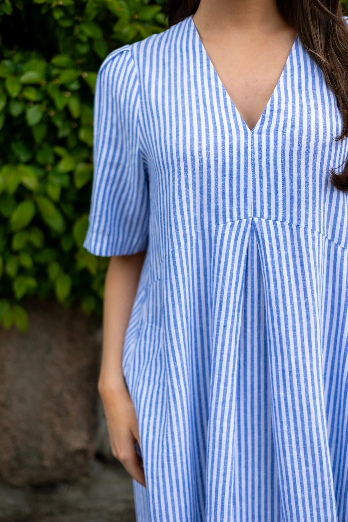Rimoneiw Short Dress Blue / White - Image 5