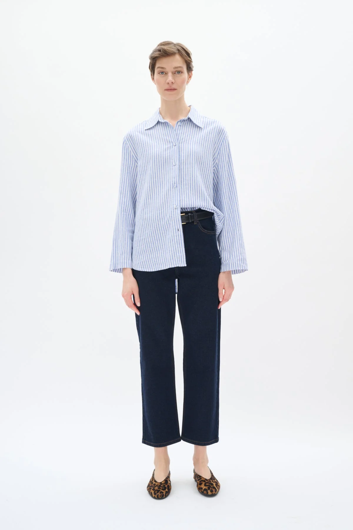 Rimoneiw Shirt Blue / White - Image 9