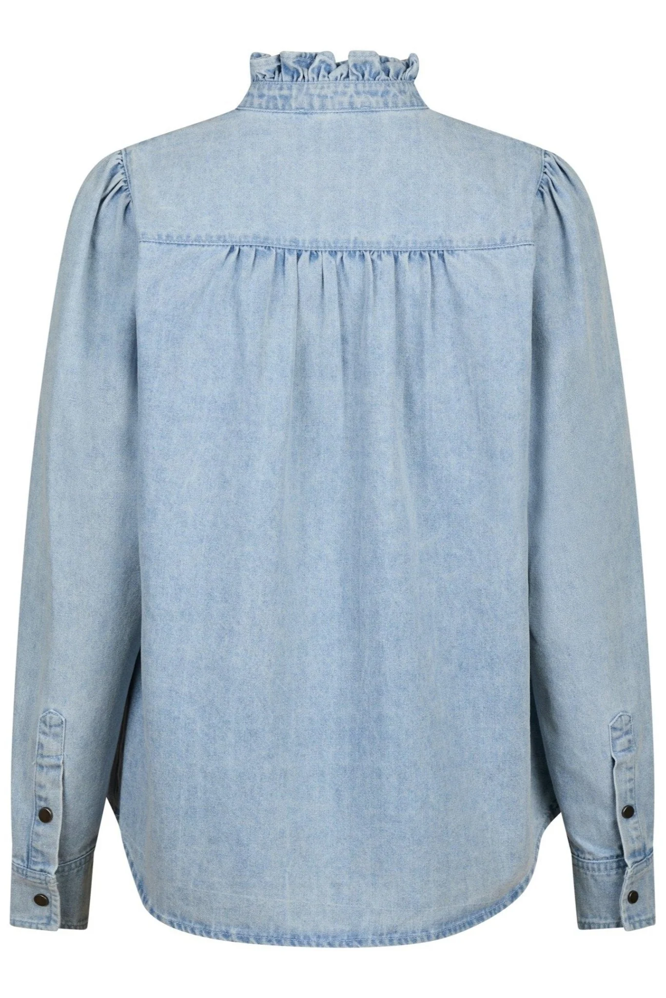 Justine Denim Shirt Light Blue - Image 5