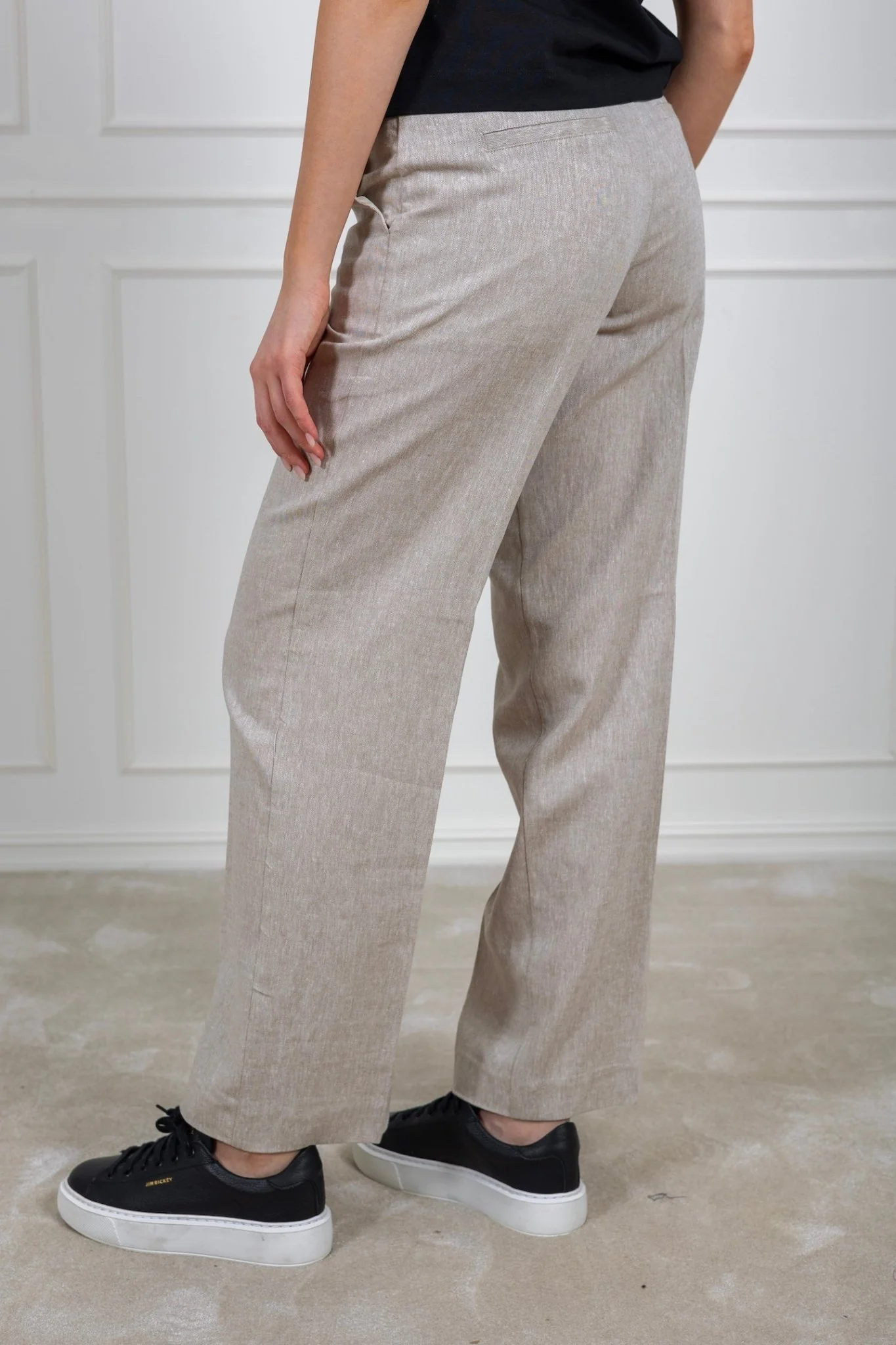 Tania-Rita Mw Wide Pant Nomad Melange - Image 7