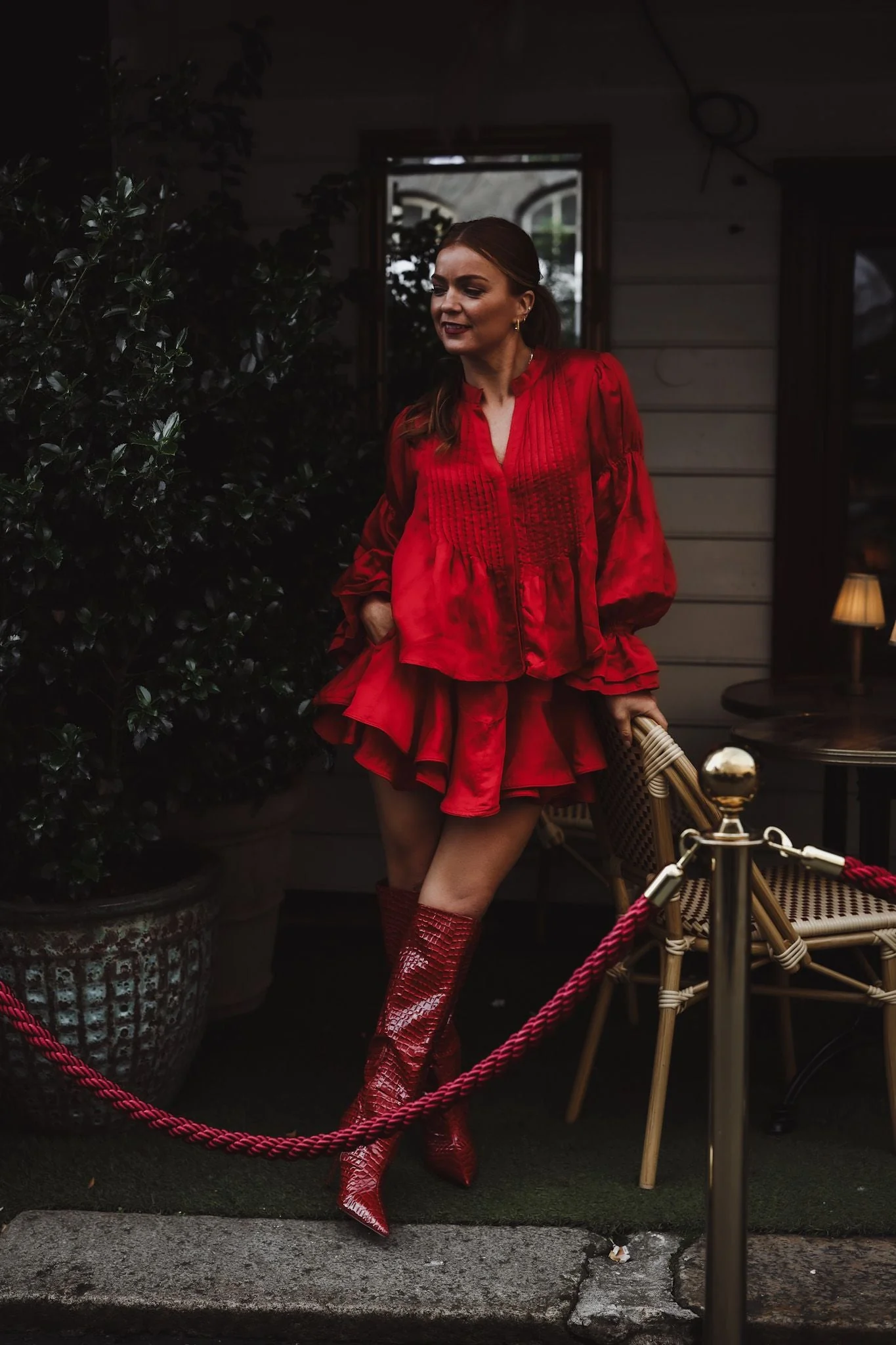 Coco Blouse Red - Image 9