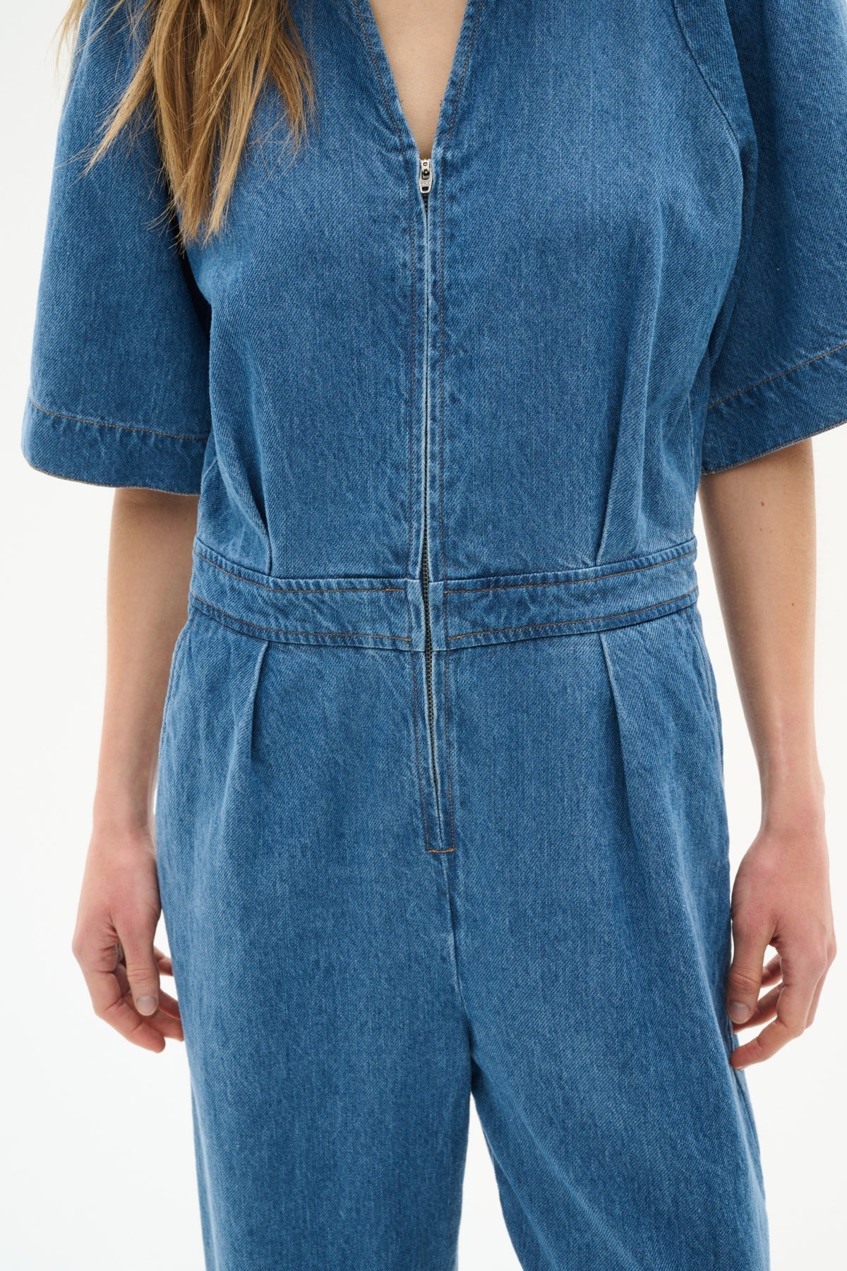Ballariziw Jumpsuit Blue Denim - Image 12