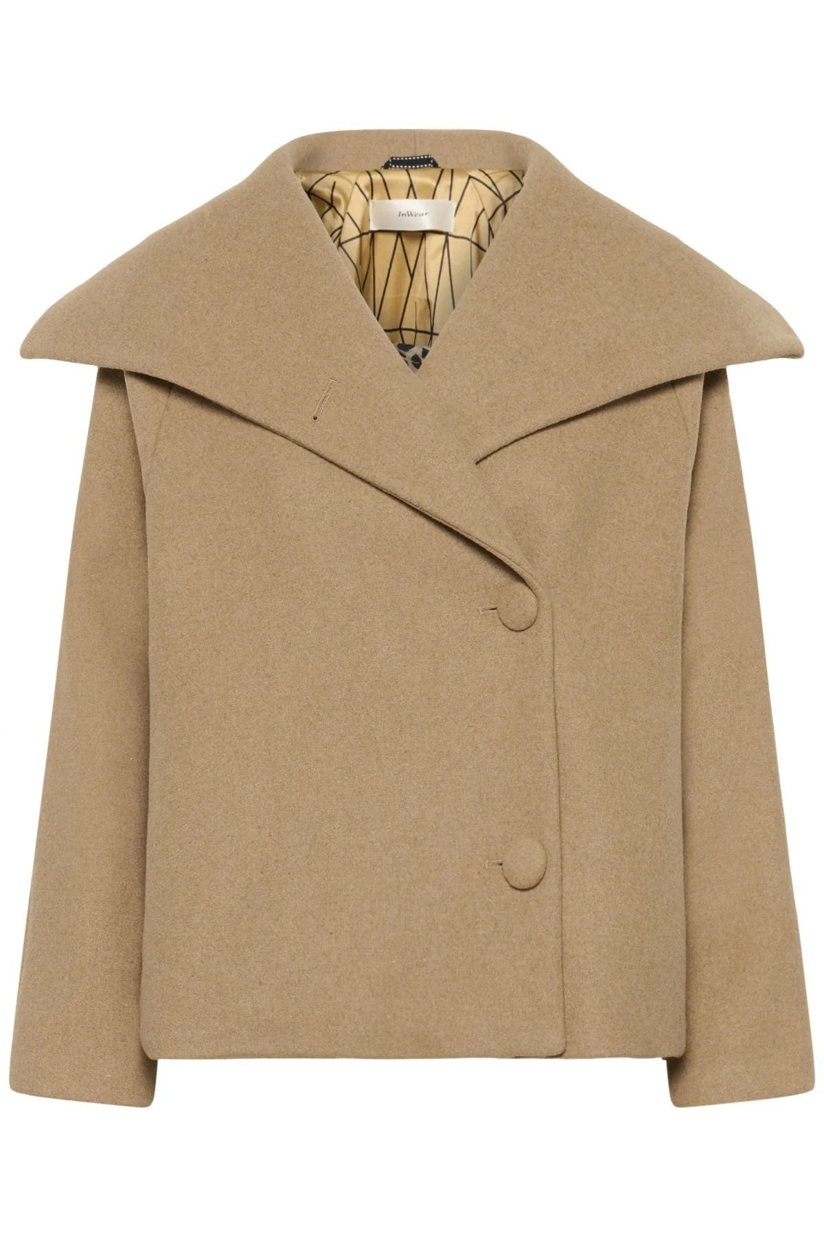 Perryiw Short Coat R Tobacco Brown - Image 2