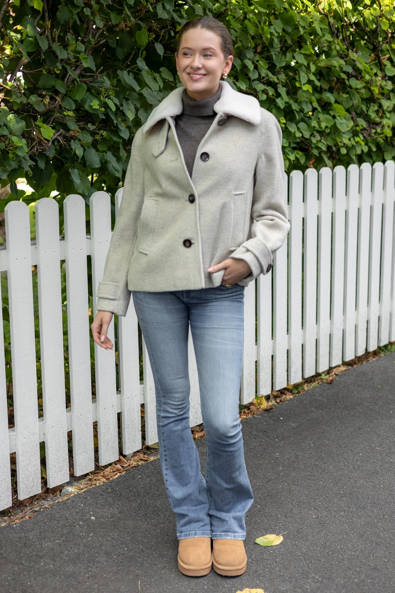 Sylvia Outerwear Pure Cashmere Melange - Image 3