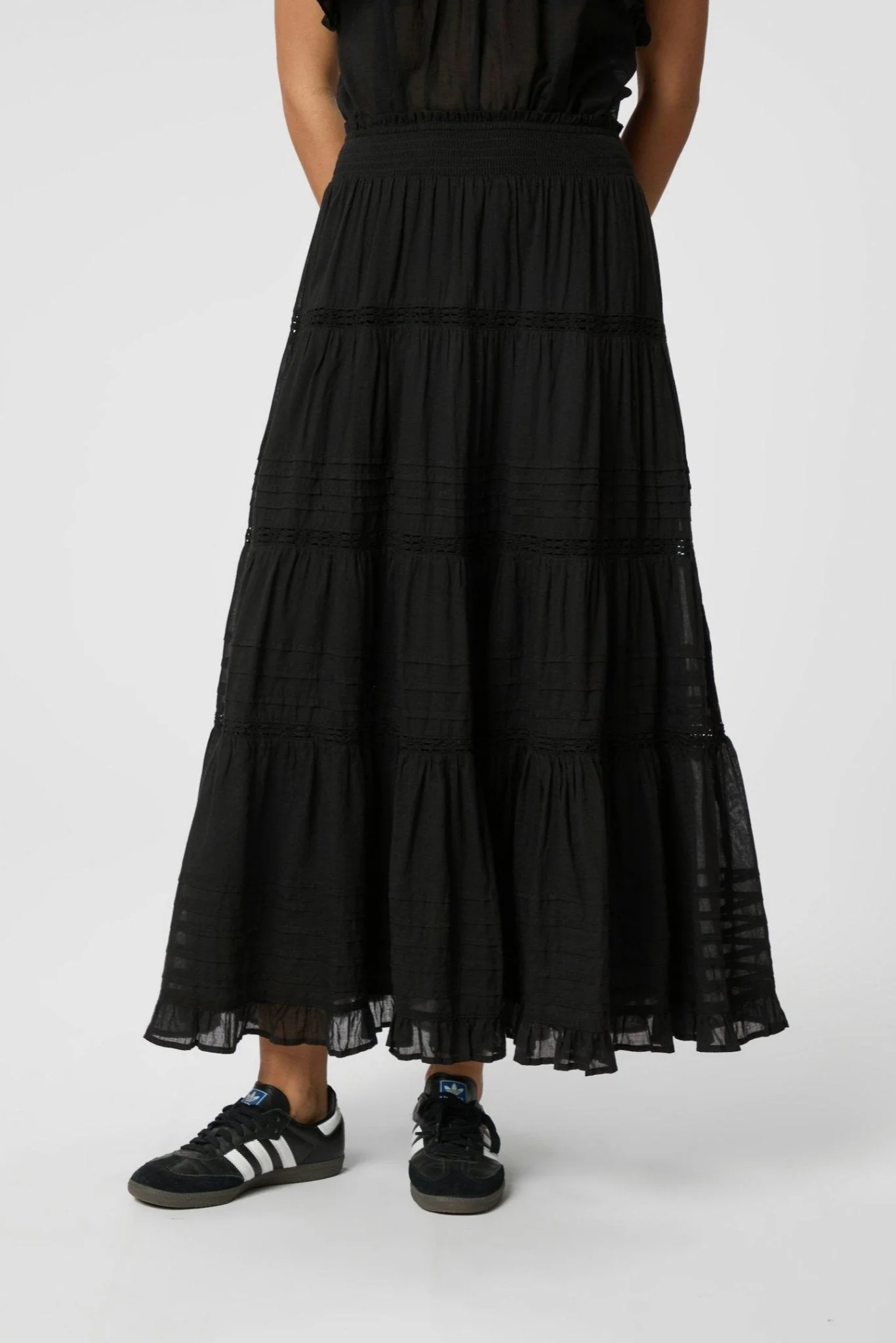 Felicia S Voile Skirt Black - Image 7