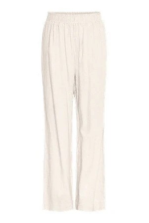Flaxy Hw Linen Pant Star White - Image 2