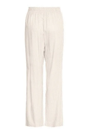 Flaxy Hw Linen Pant Star White - Image 8