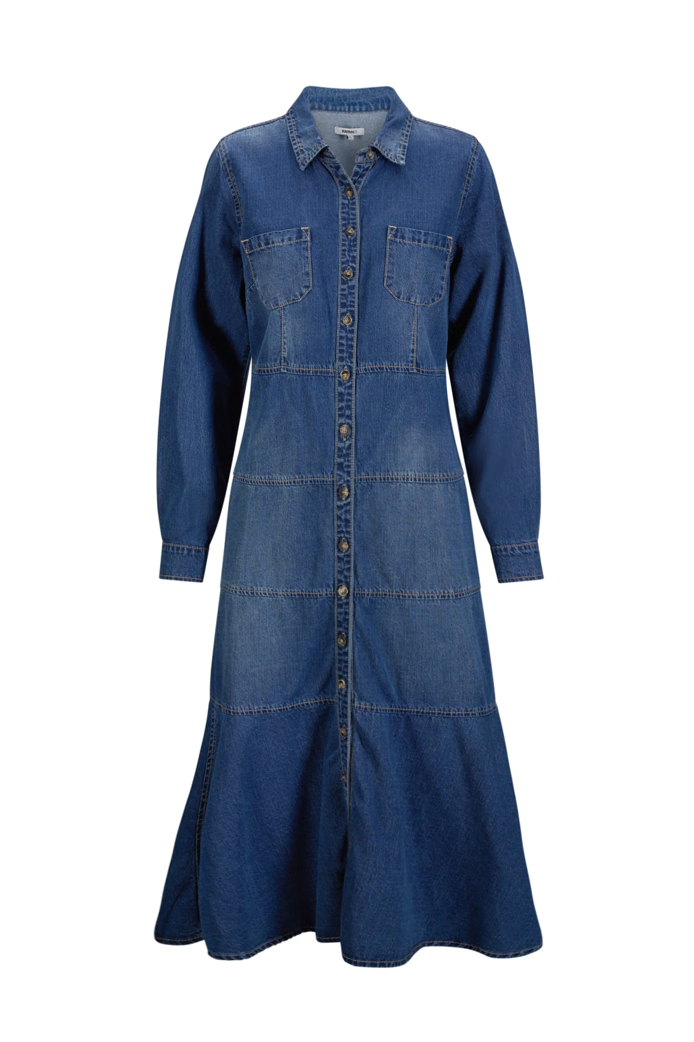 Provence Dress Dk. Blue