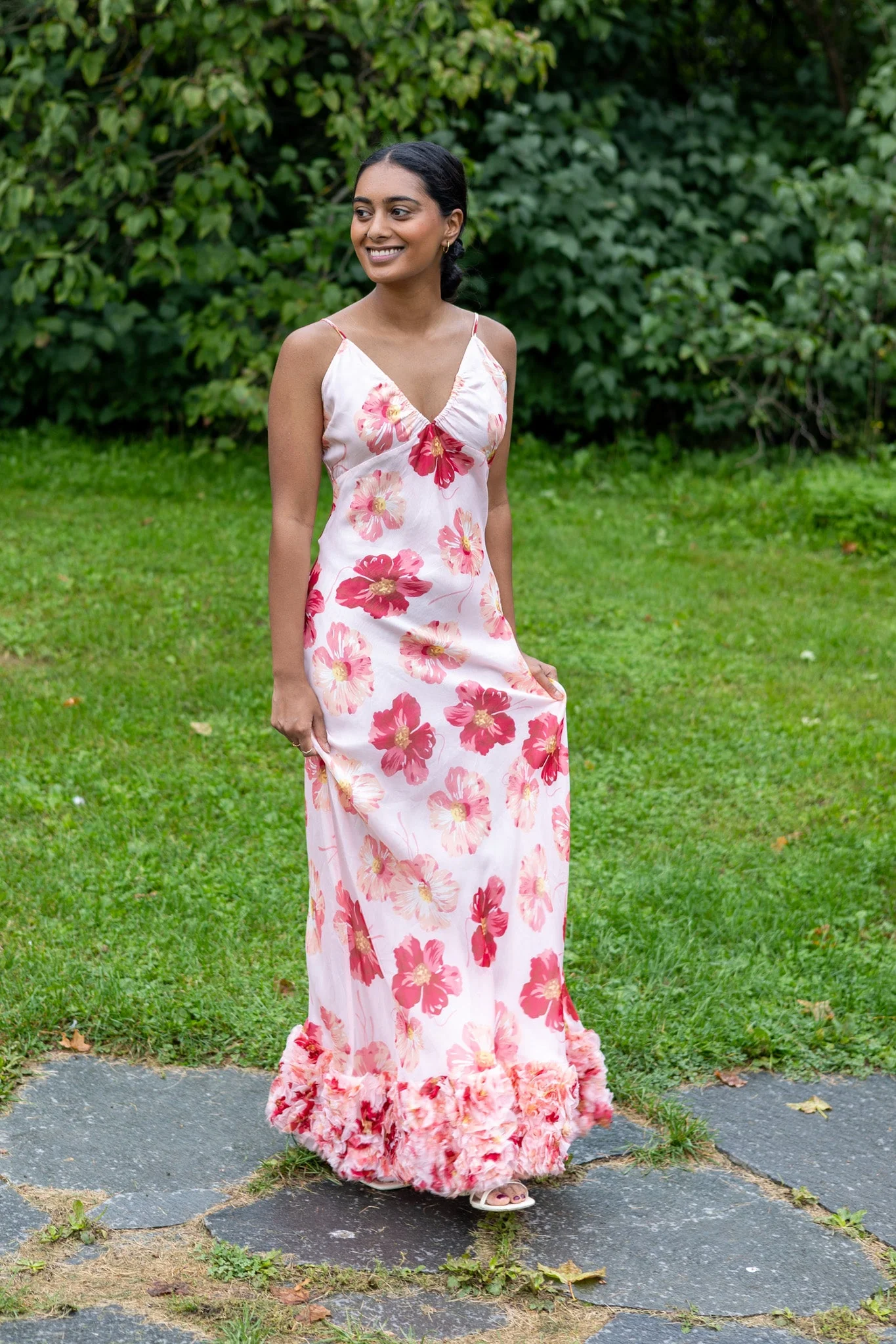 Organza Slip Dress Romance - Image 5