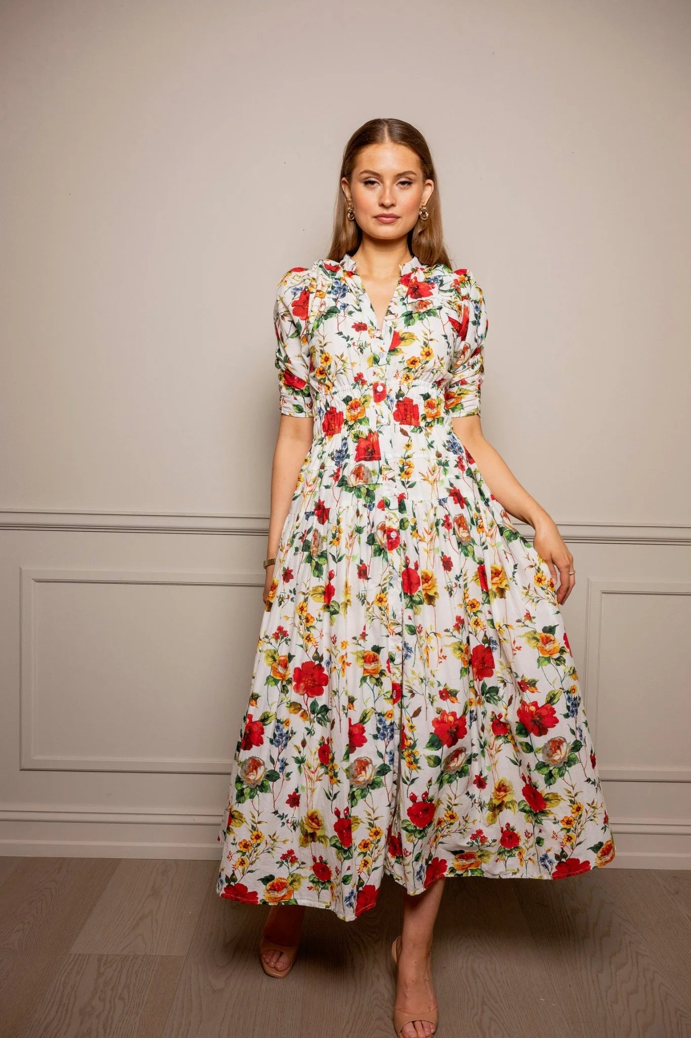 Fabienne Dress Floral - Image 2