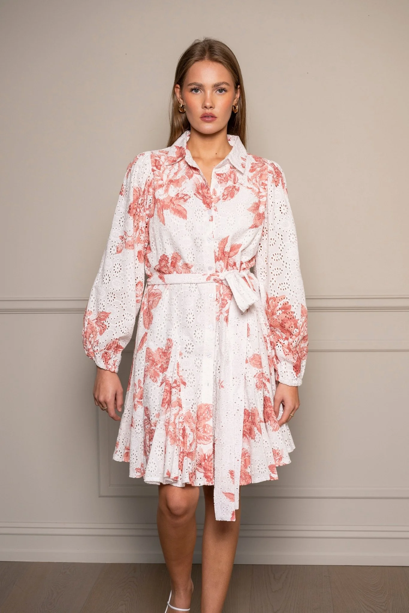 Marita Dress Pink Blossom - Image 4