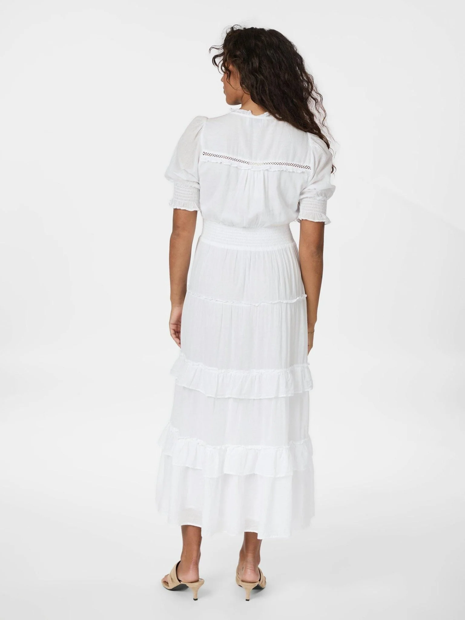 Sophie S Voile Dress White - Image 7