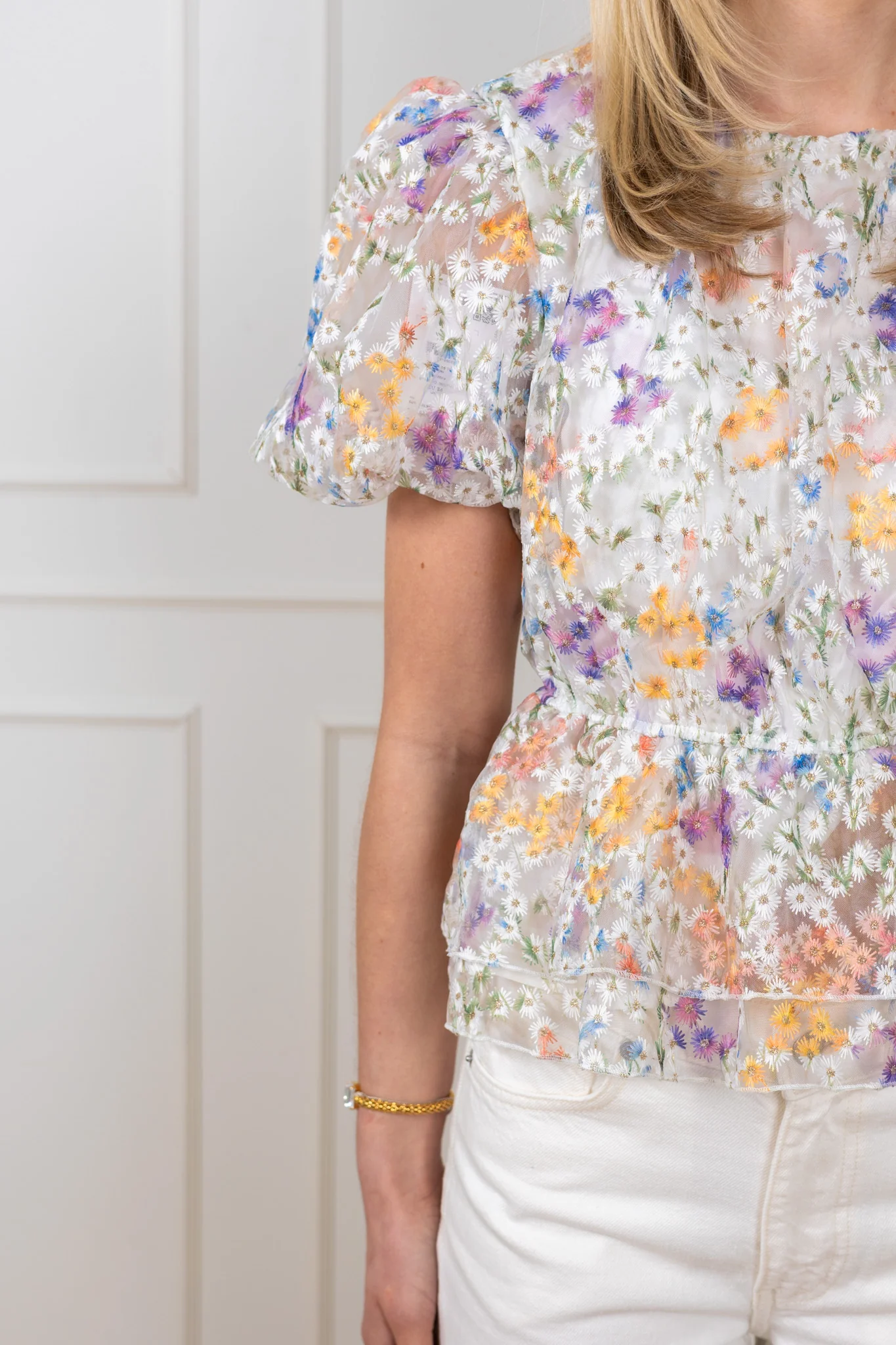 Leanna Ss Top Star White - Image 10
