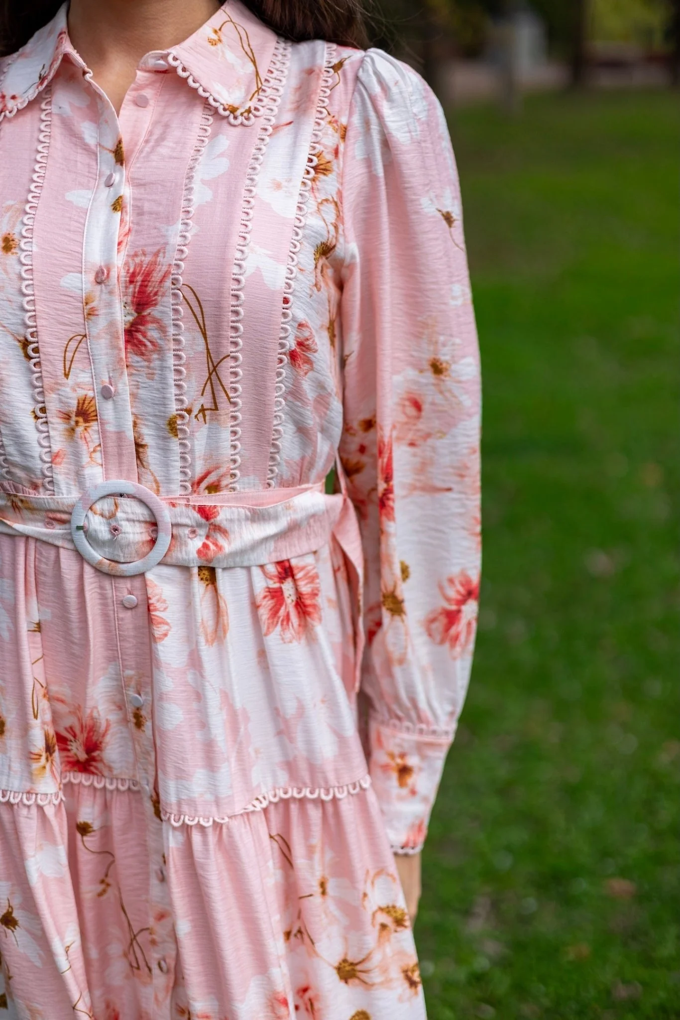 Billa Ls Long Dress Chintz Rose Billa Aop - Image 10