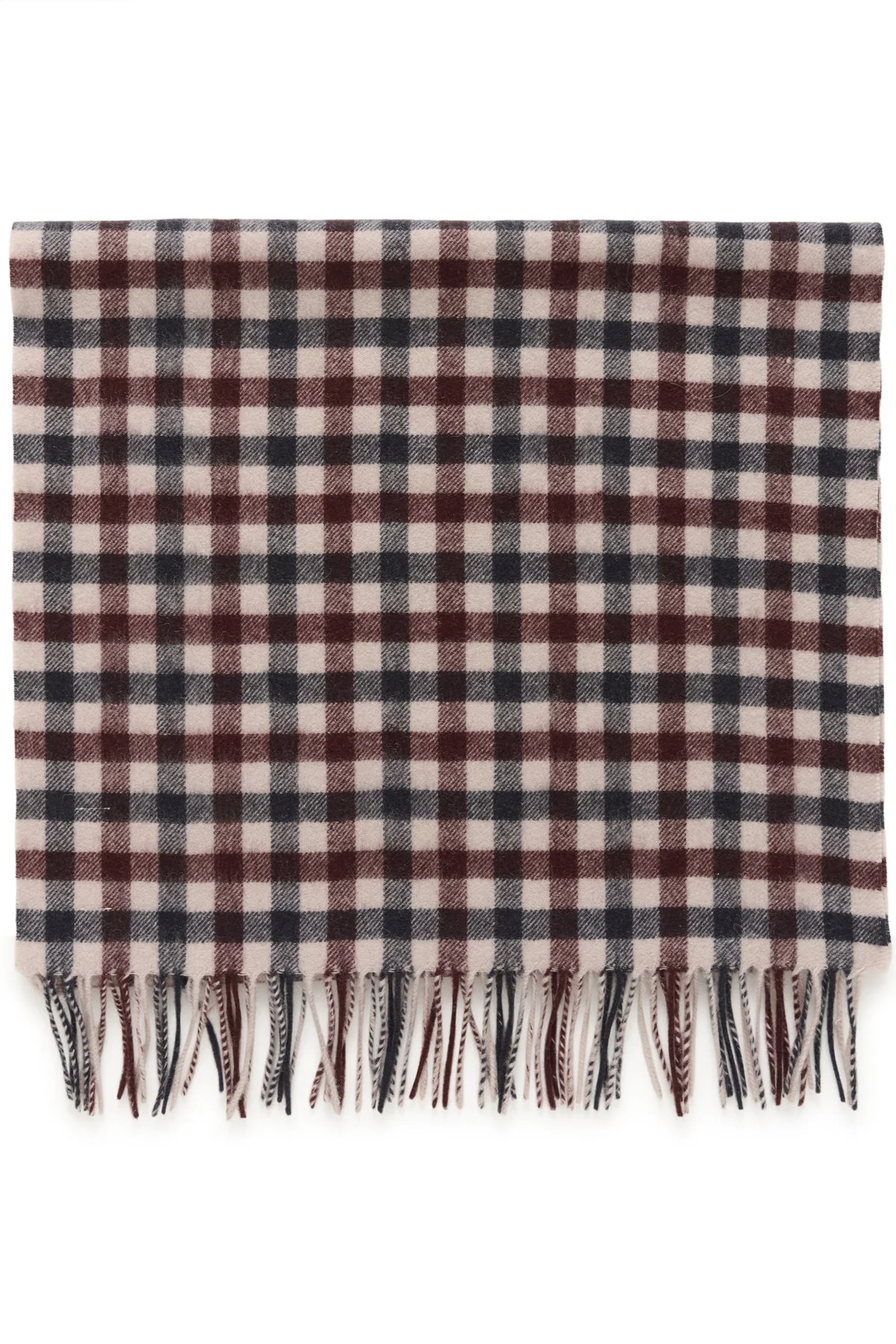 Kitha Scarf Tawny Port Check - Image 6