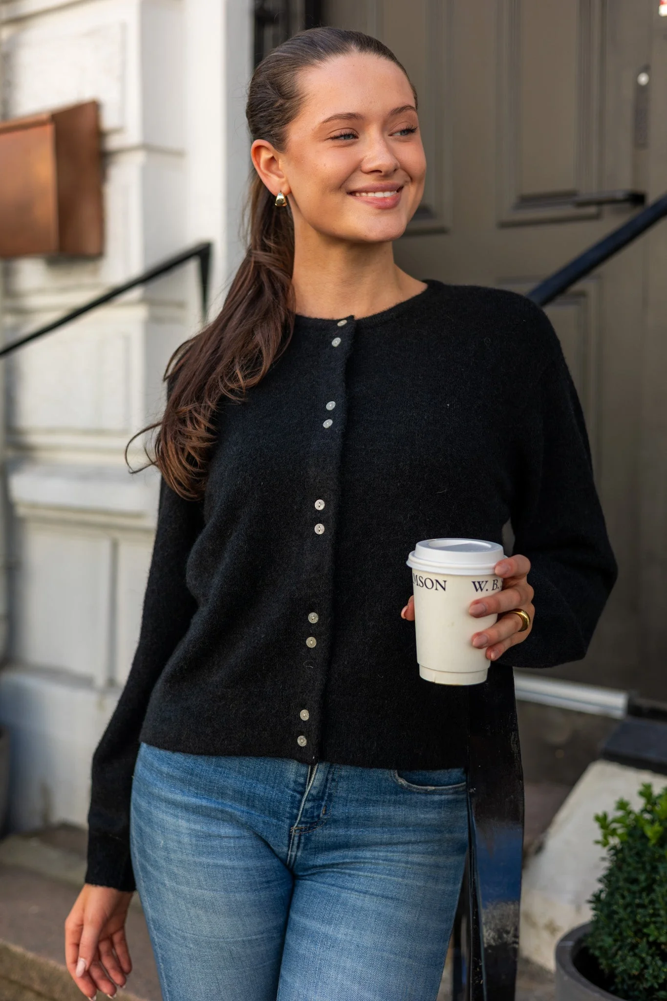 Ninell Cardigan Dark Navy