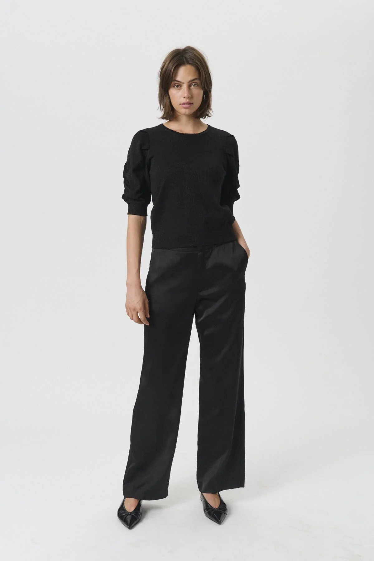 Varaia Pullover Black With Lurex - Image 3