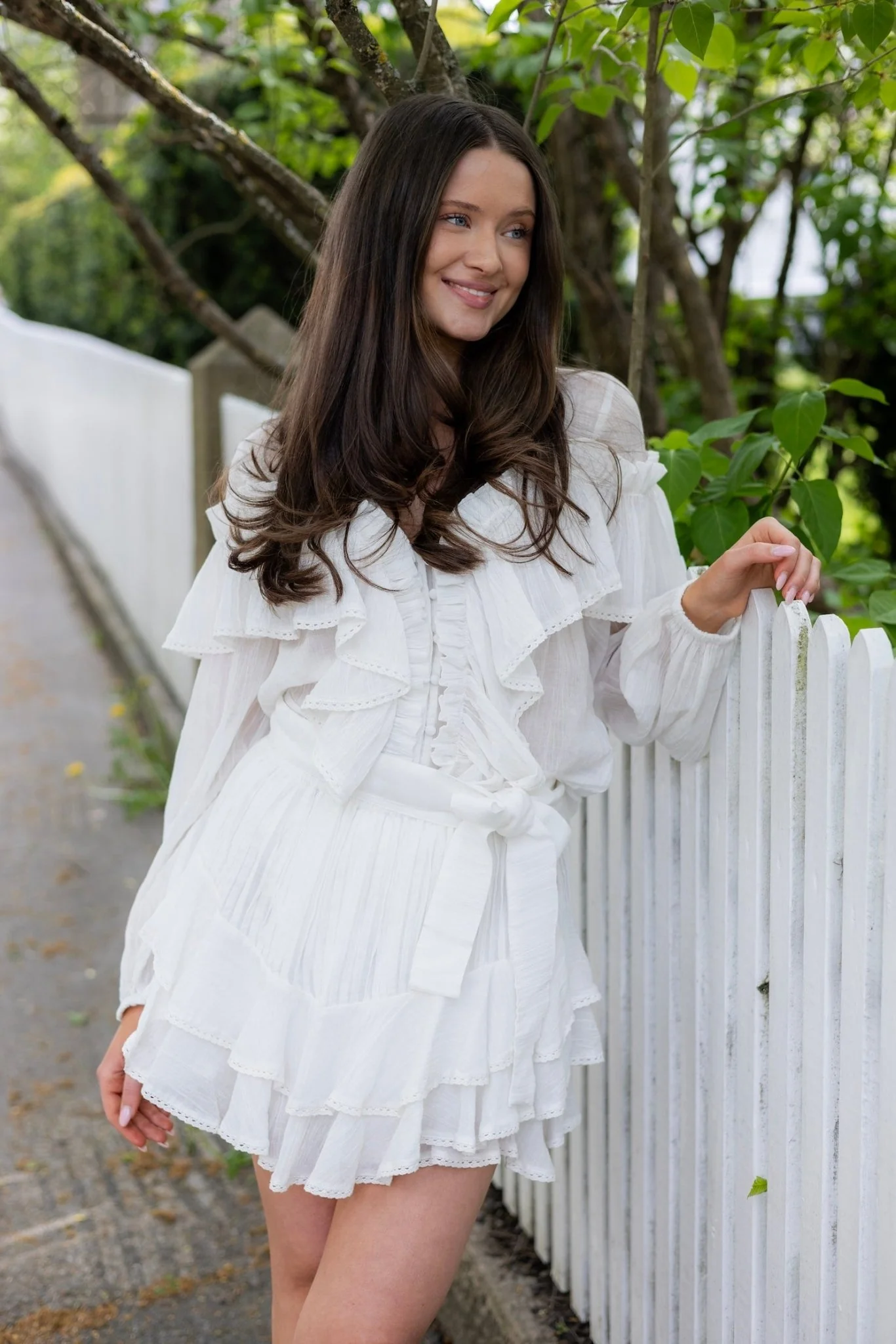 Frill Skirt Shorts Offwhite - Image 3