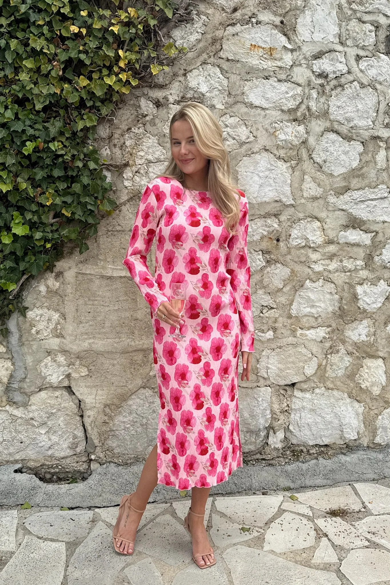 Oda Dress Pink Rose Blush - Image 4