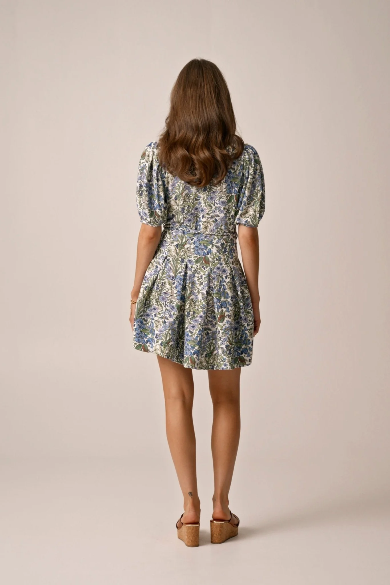 Linen Mini Dress Flora - Image 7