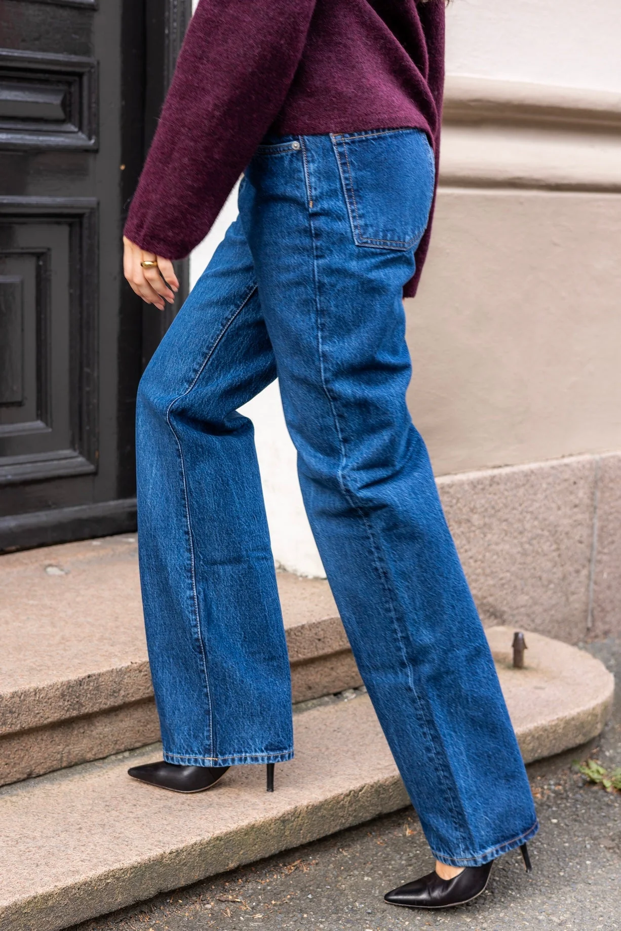 Billie Jeans Washed Dark Blue - Image 4