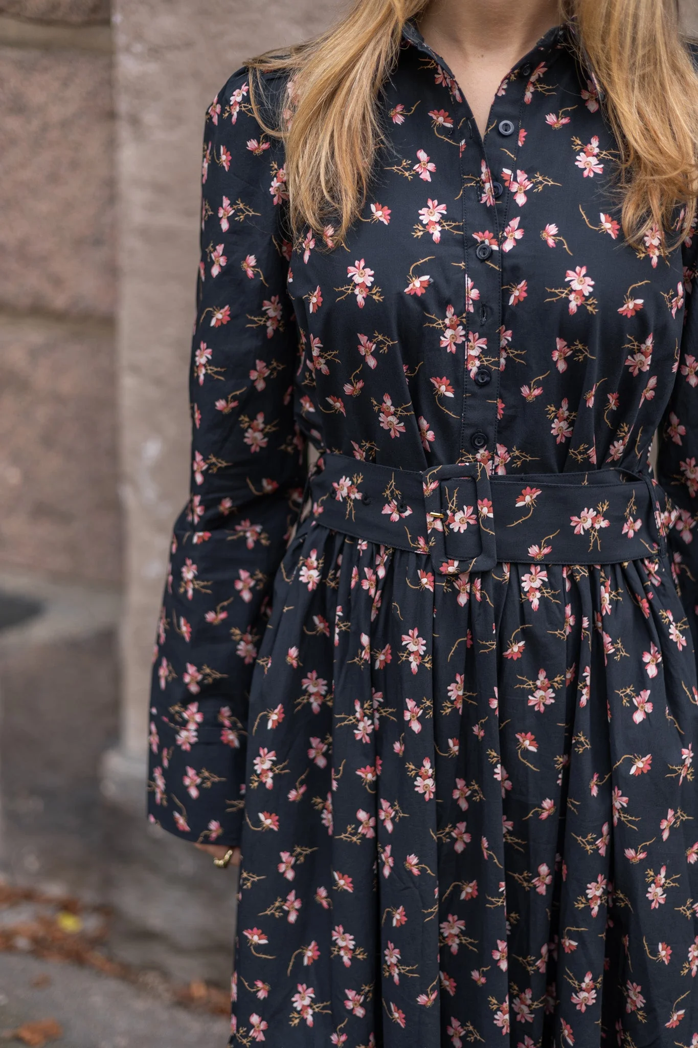Poplin Shirt Dress Petals - Image 4