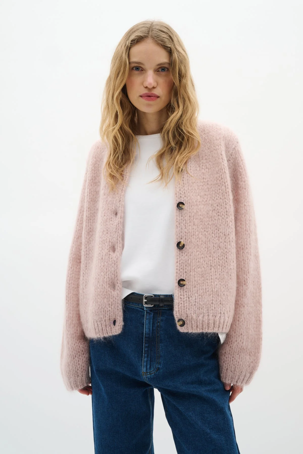 Jetraiw Cardigan Dusty Blush - Image 2