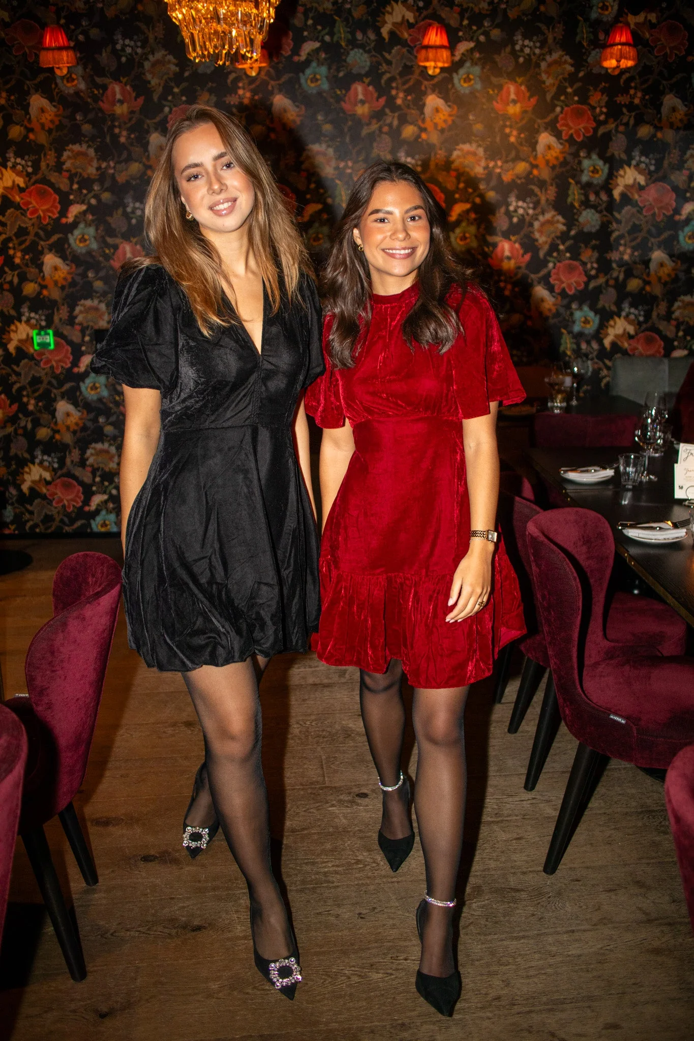 Blake Dress Velvet Black - Image 3