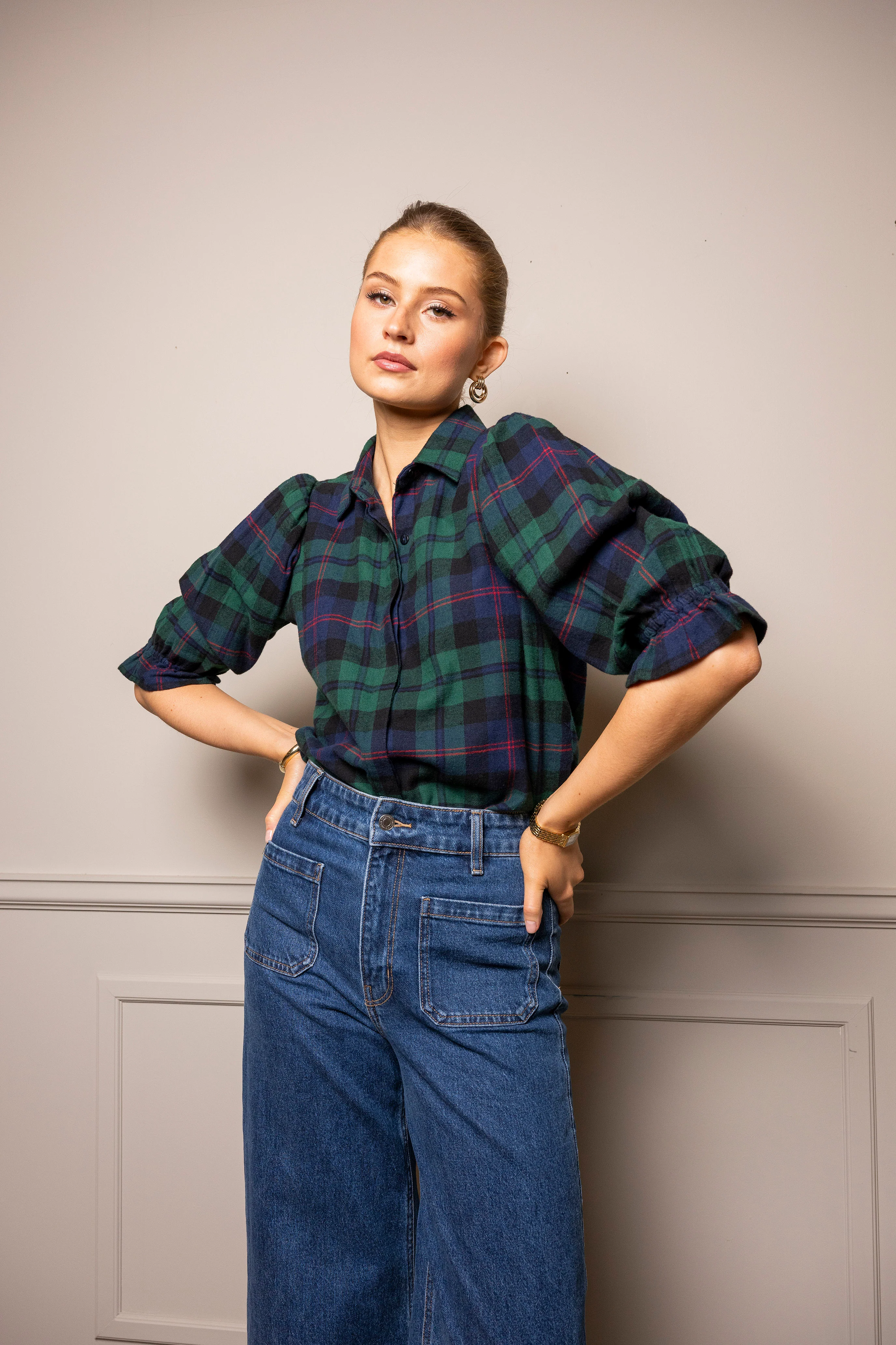 Amy Shirt Scottish Plaid - Image 7