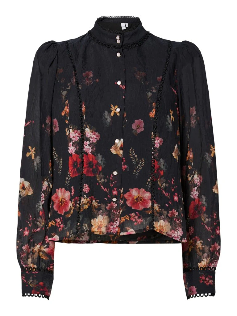Romantica Ls Shirt Black Romantica - Image 2