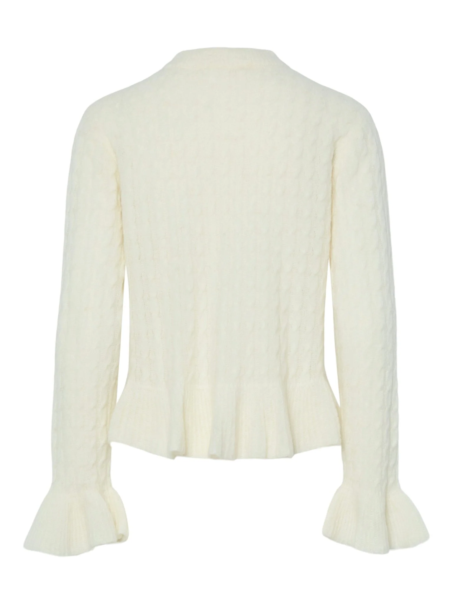 Numa Ls Knit Cardigan Birch - Image 6